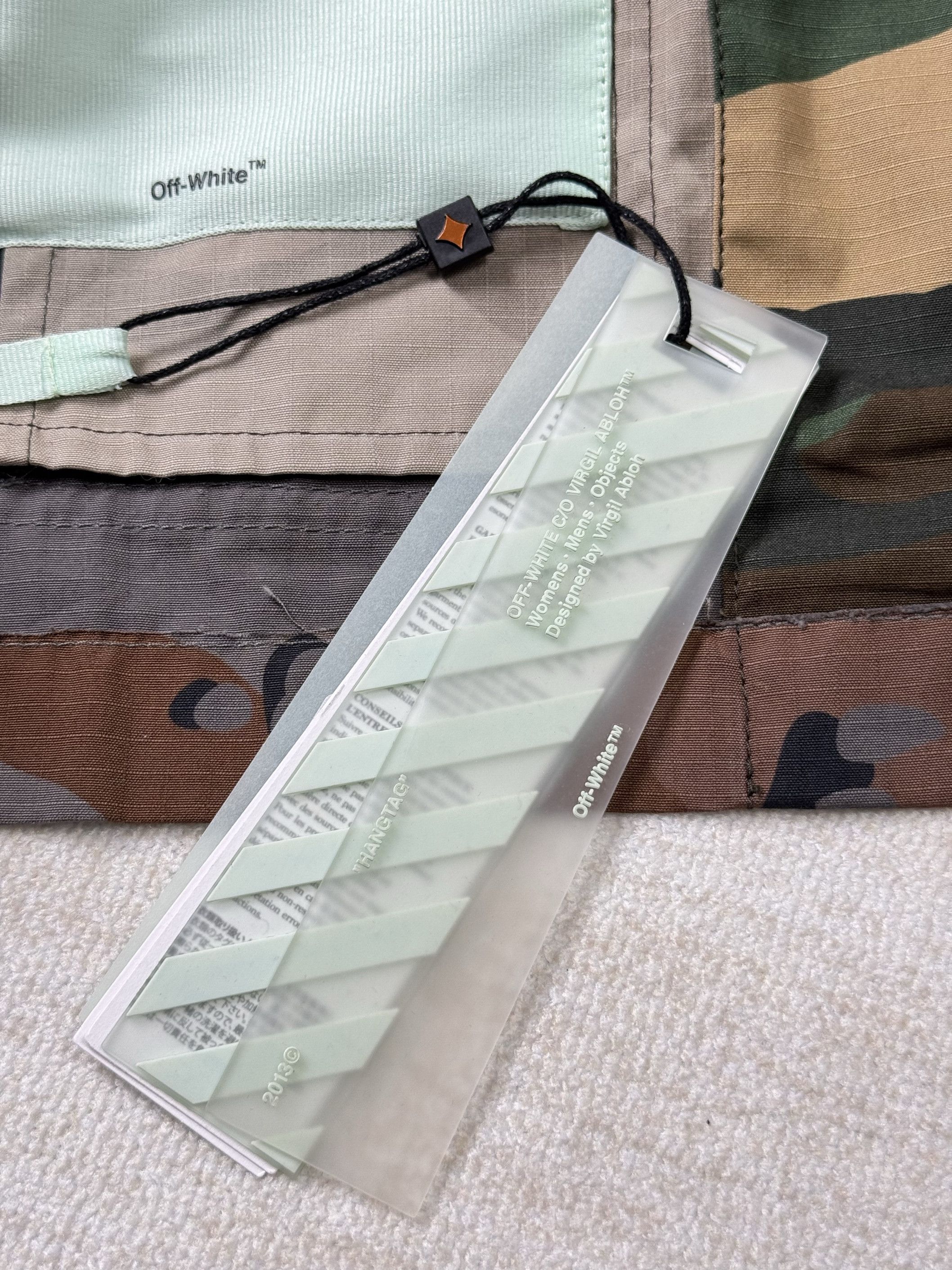 Off-White New with Tag* OFF-WHITE™ RECONSTR CAMO FIELD JACKET Size US M / EU 48-50 / 2 - 22 Thumbnail