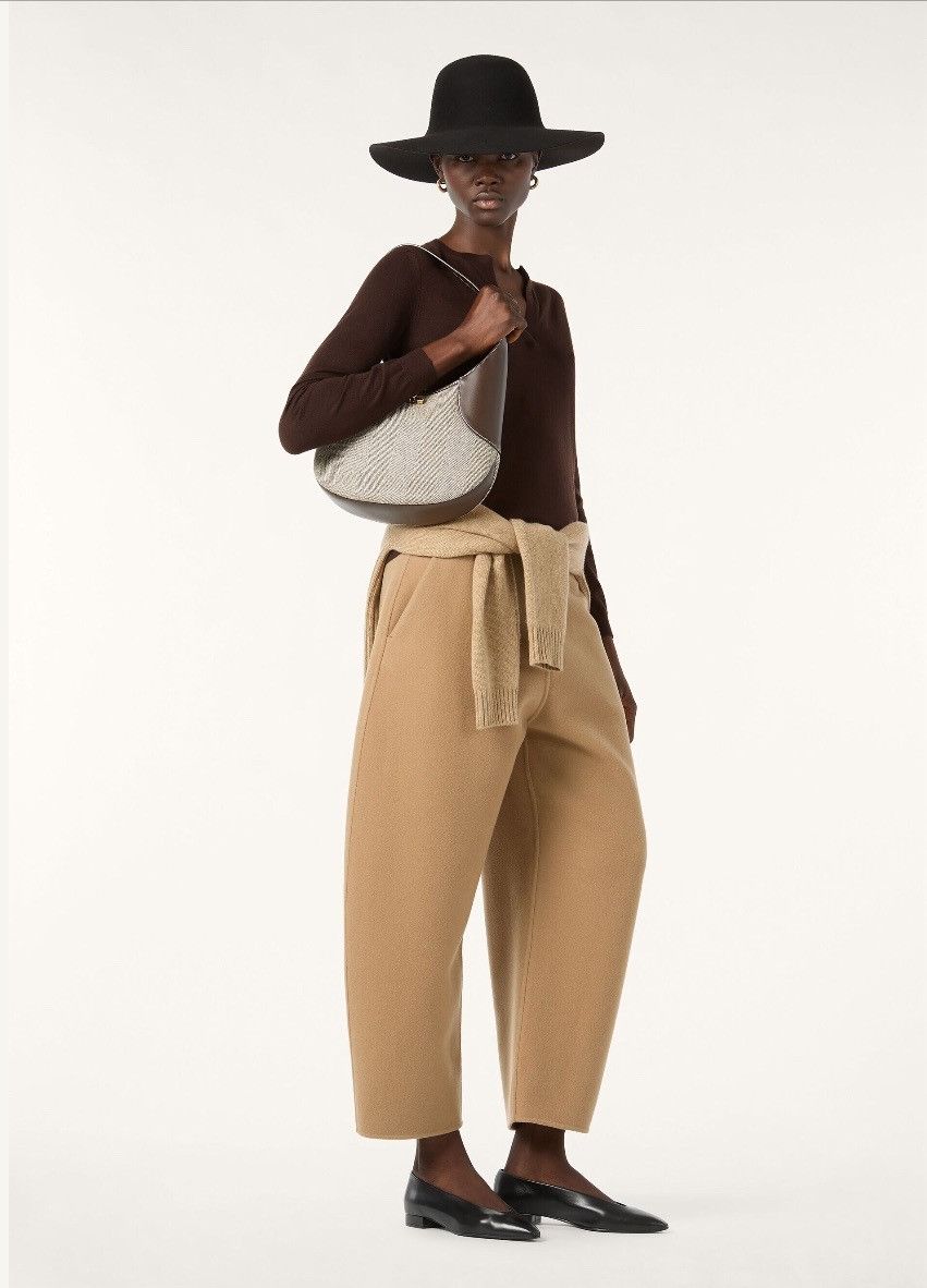 Loro Piana o1srvl11e0725 FAO5805 Henley Piuma line Sweater in Brown Size L / US 10 / IT 46 - 4 Thumbnail