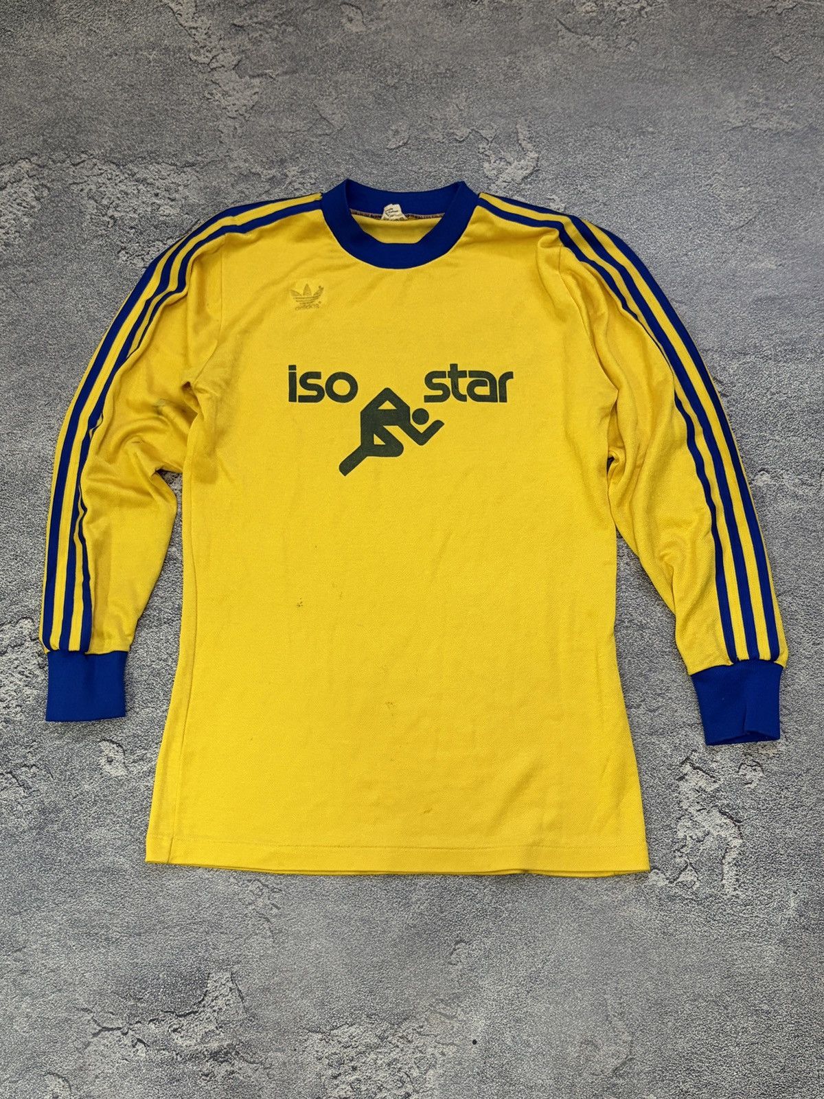 Adidas Vintage 70s Adidas Erima Isostar Ovomaltine Jersey Yellow M Size US M / EU 48-50 / 2 - 1 Thumbnail