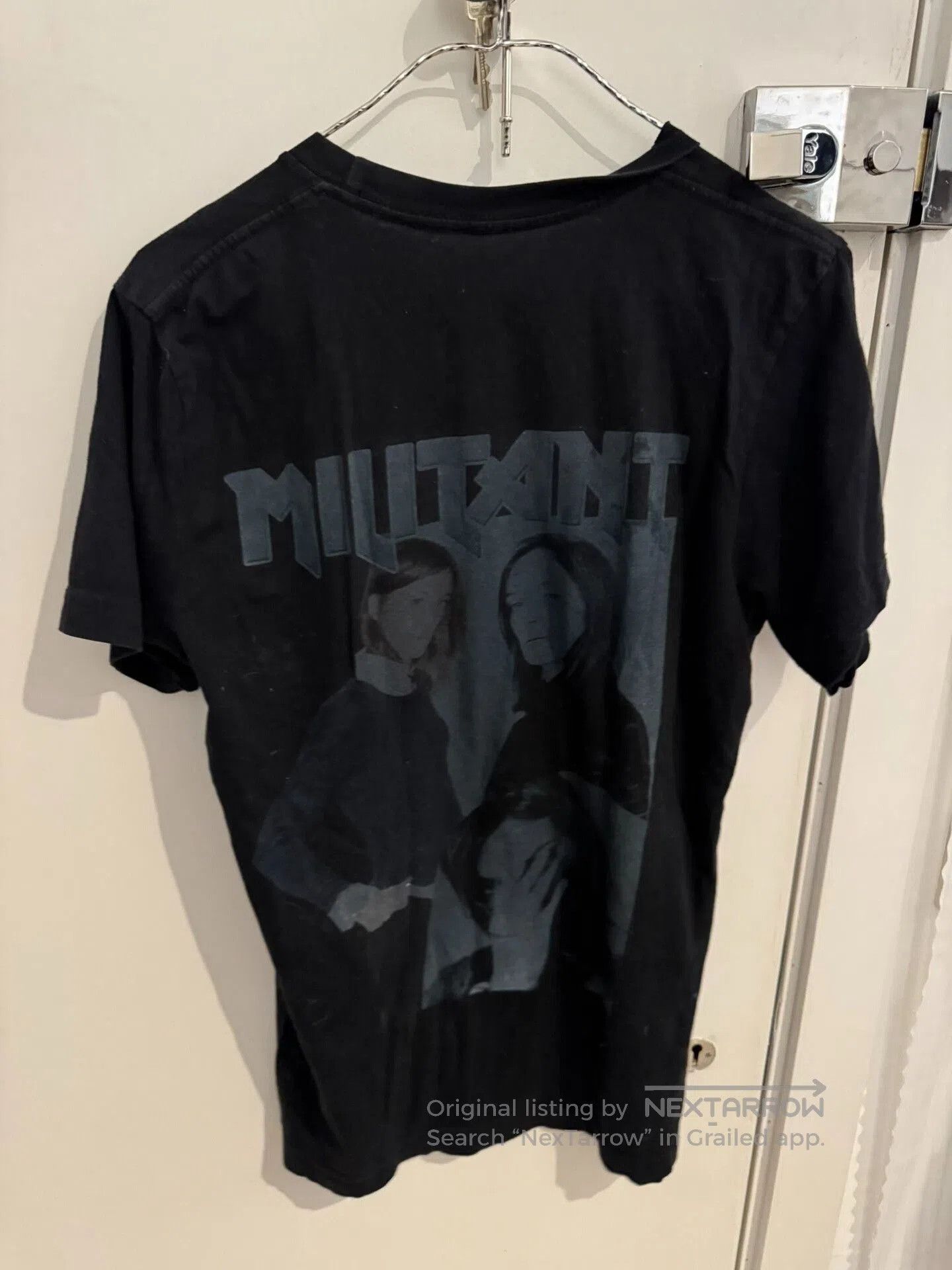 Phoebe Philo modern man black graphic t-shirt size M. Size US M / EU 48-50 / 2 - 3 Thumbnail