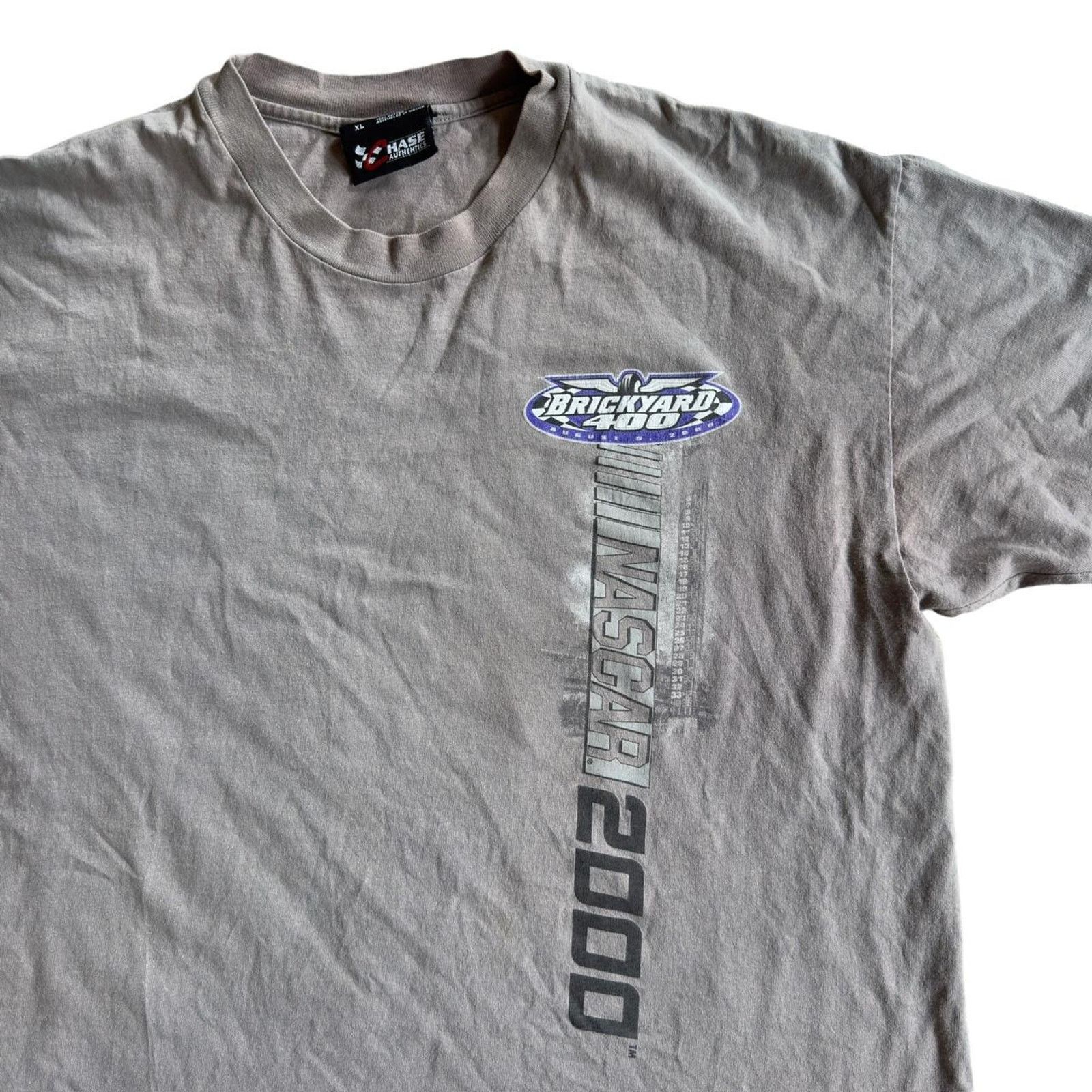 Chase Authentics Vintage NASCAR Brickyard 2000s Tee Size US XL / EU 56 / 4 - 4 Thumbnail