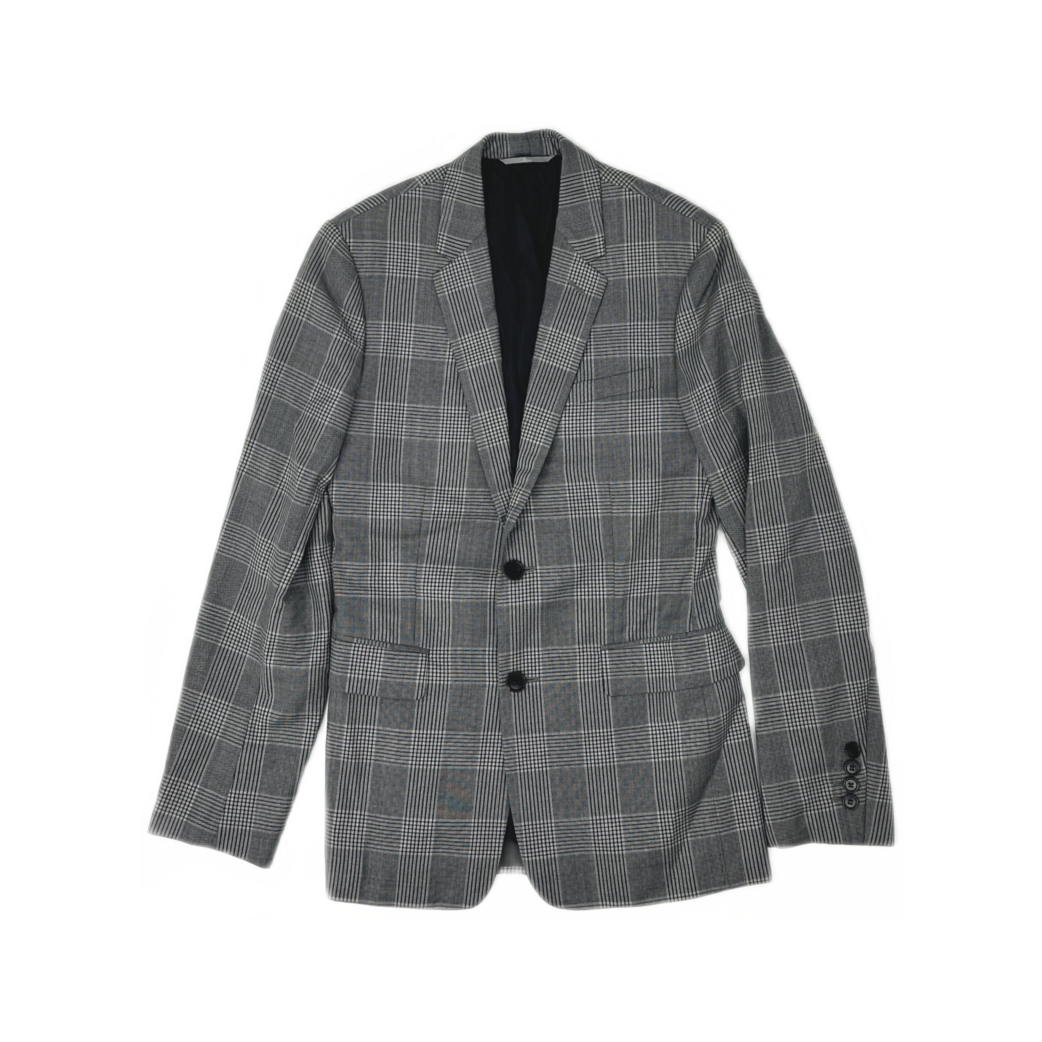 Dior Dior Homme SS08 Peak Lapel Geometric Tuxedo Blazer sz. 44 