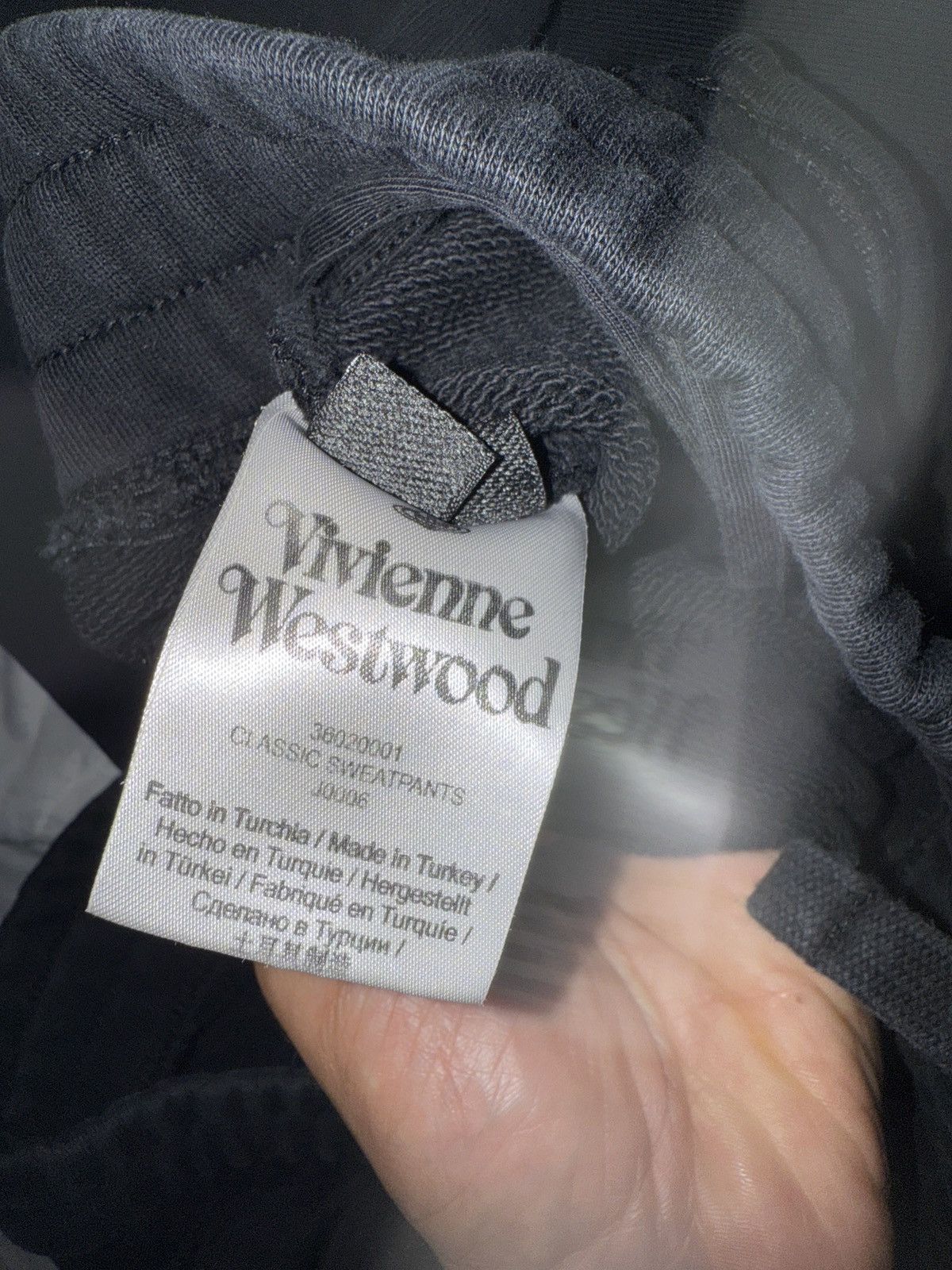 Vivienne Westwood Vivienne Westwood Classic Sweatpants Black (Style 36020001) Size US 32 / EU 48 - 4 Thumbnail