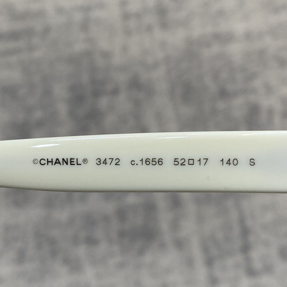 Chanel CHANEL 0CH3472 1656 BLACK WHITE Size ONE SIZE - 7 Thumbnail