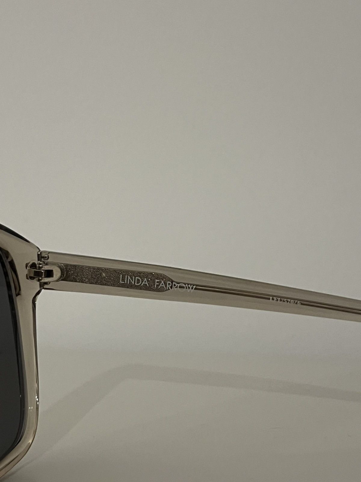 Linda Farrow Linda Farrow Tinted Vintage Sunglasses Size ONE SIZE - 4 Thumbnail