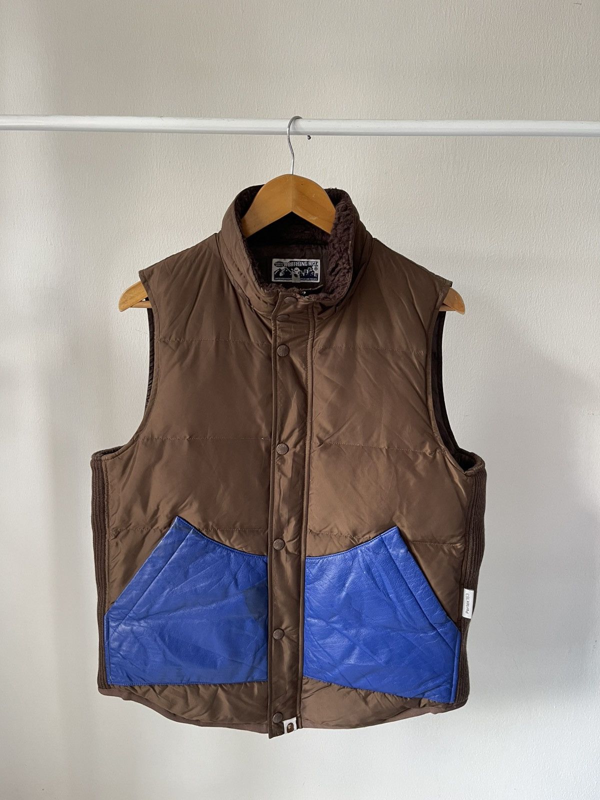 Bape × Nigo 2000s Bape Pertex 163 Puffer Vest Size US L / EU 52-54 / 3 - 1 Thumbnail