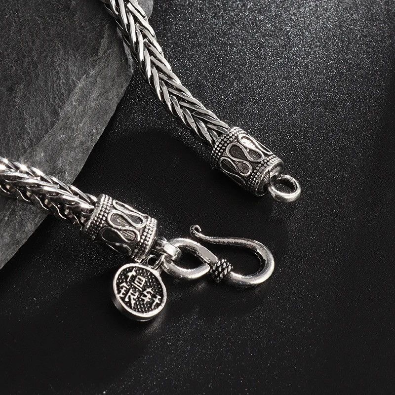 Jewelry × Vintage Viking Keel Chain Stainless Steel Bracelet Size ONE SIZE - 2 Thumbnail