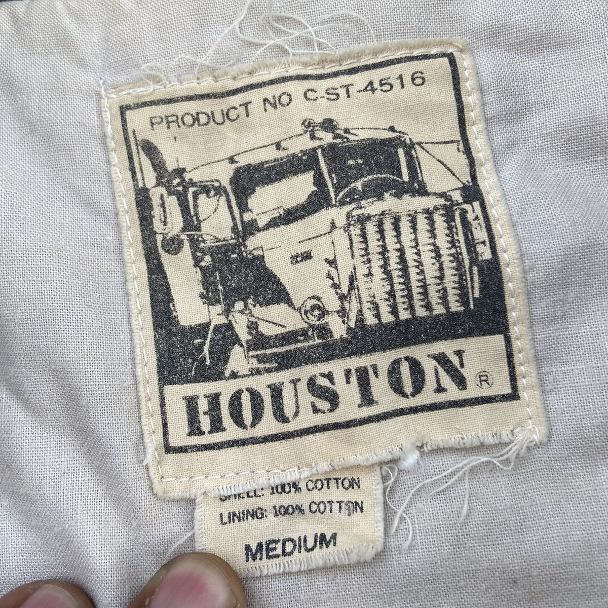 Japanese Brand × Vintage Vintage Houston Bomber Varsity Jacket Size US M / EU 48-50 / 2 - 4 Thumbnail