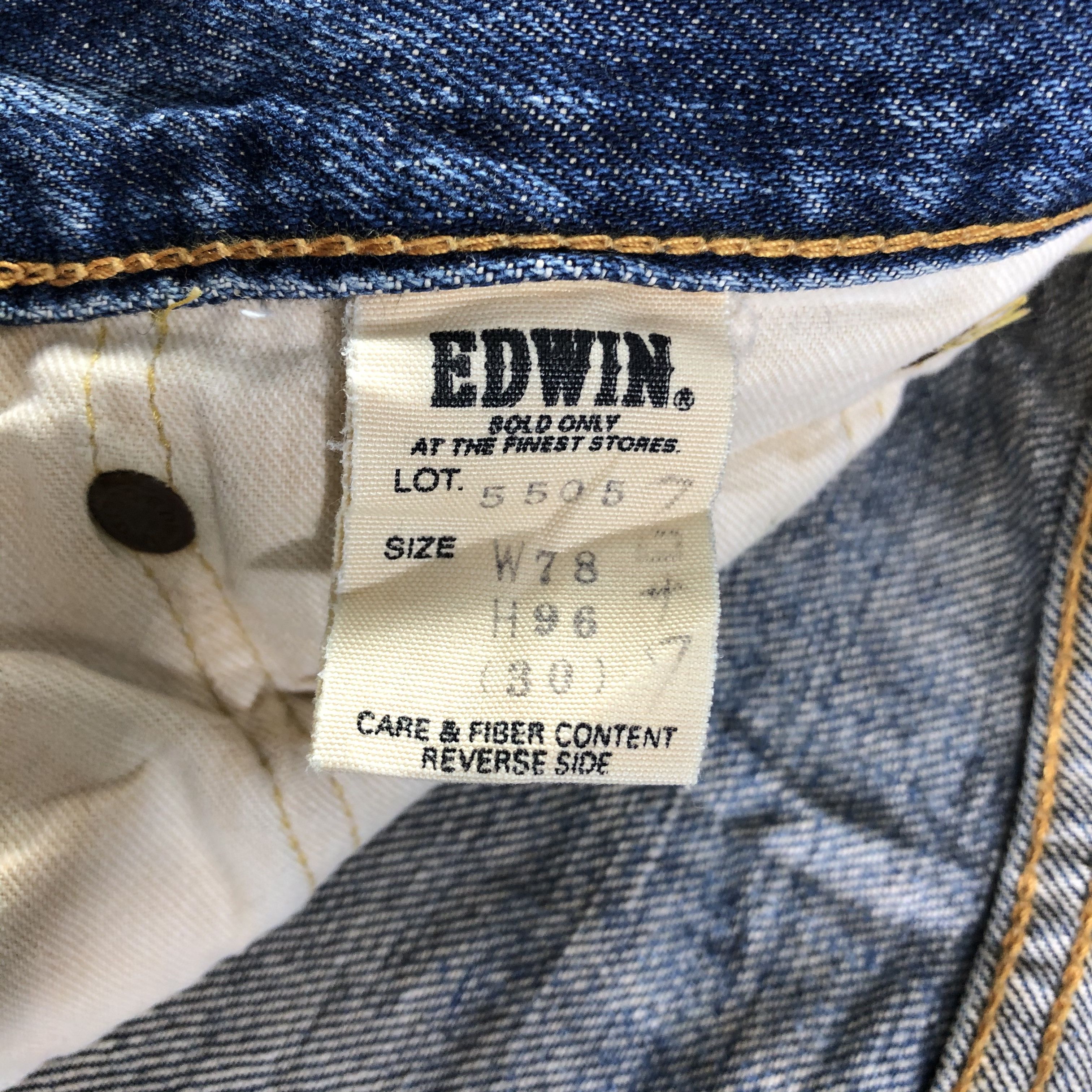 Edwin Vintage Edwin 505 Jeans-J3646 Size US 30 / EU 46 - 10 Thumbnail