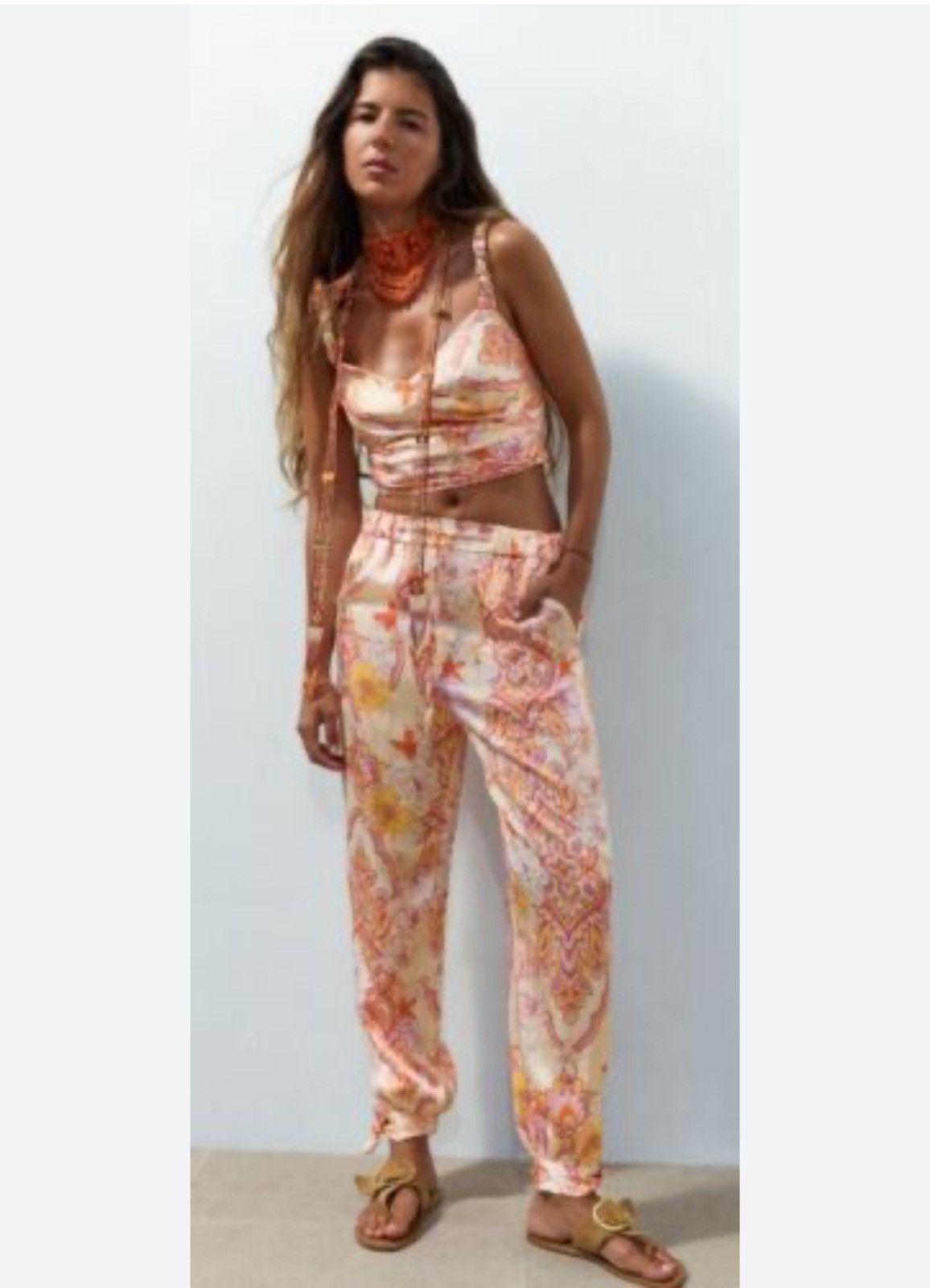 Zara Rare NWT ZARA SASHA PANT XSMALL Size 25" / US 0 / IT 36 - 5 Thumbnail