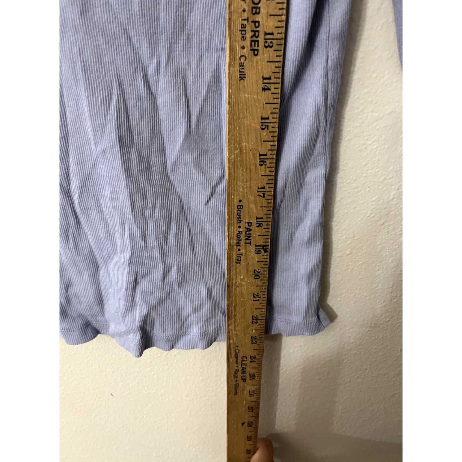 Tommy Hilfiger VINTAGE Tommy Hilfiger Women's Polo Shirt Cotton 3/4 Sleeve Blue Sz M Casual Business Size M / US 6-8 / IT 42-44 - 4 Thumbnail