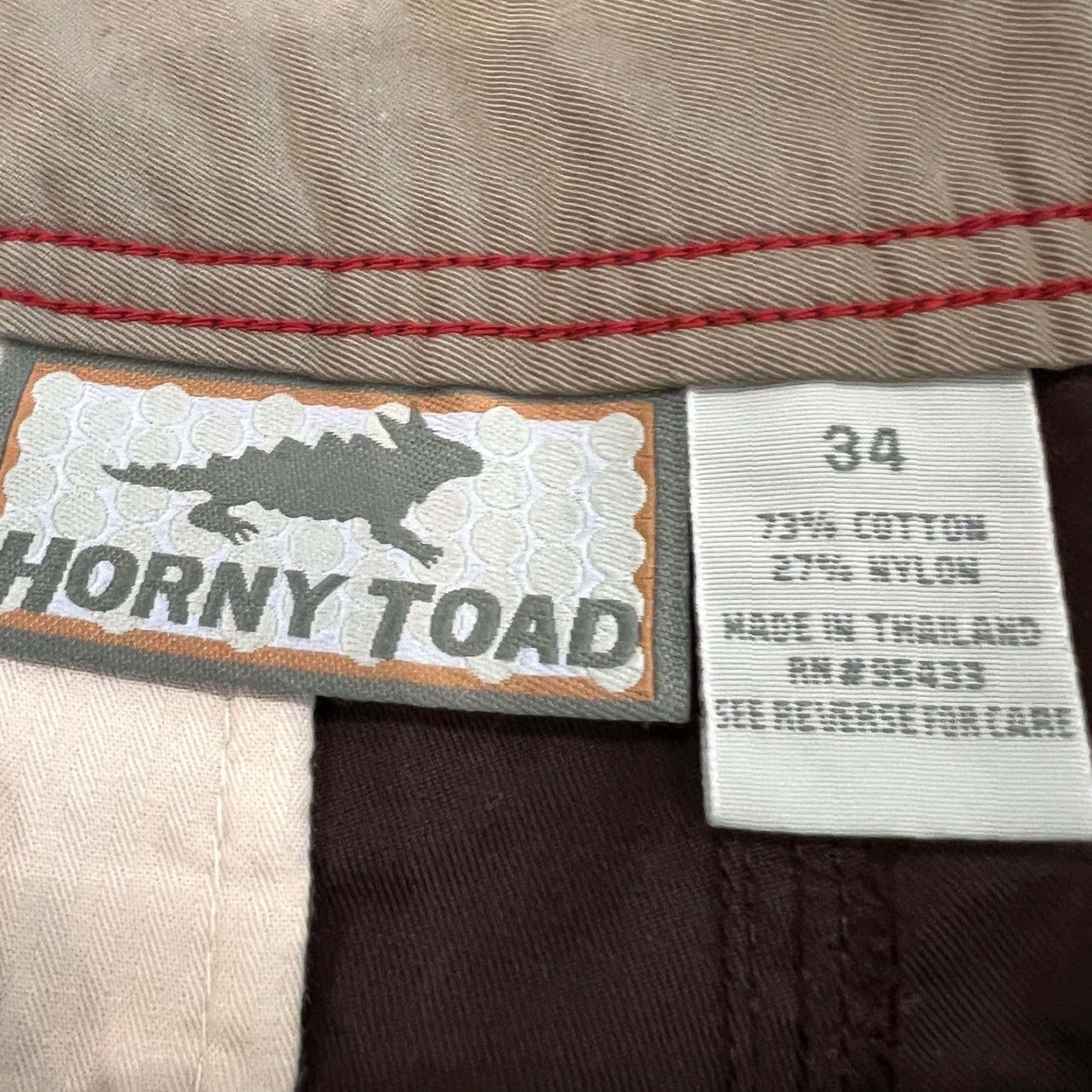 Vintage Vintage Horny Toad Cargo Shorts Men’s Size 34 Brown Cotton Summer Casual Size US 34 / EU 50 - 3 Thumbnail