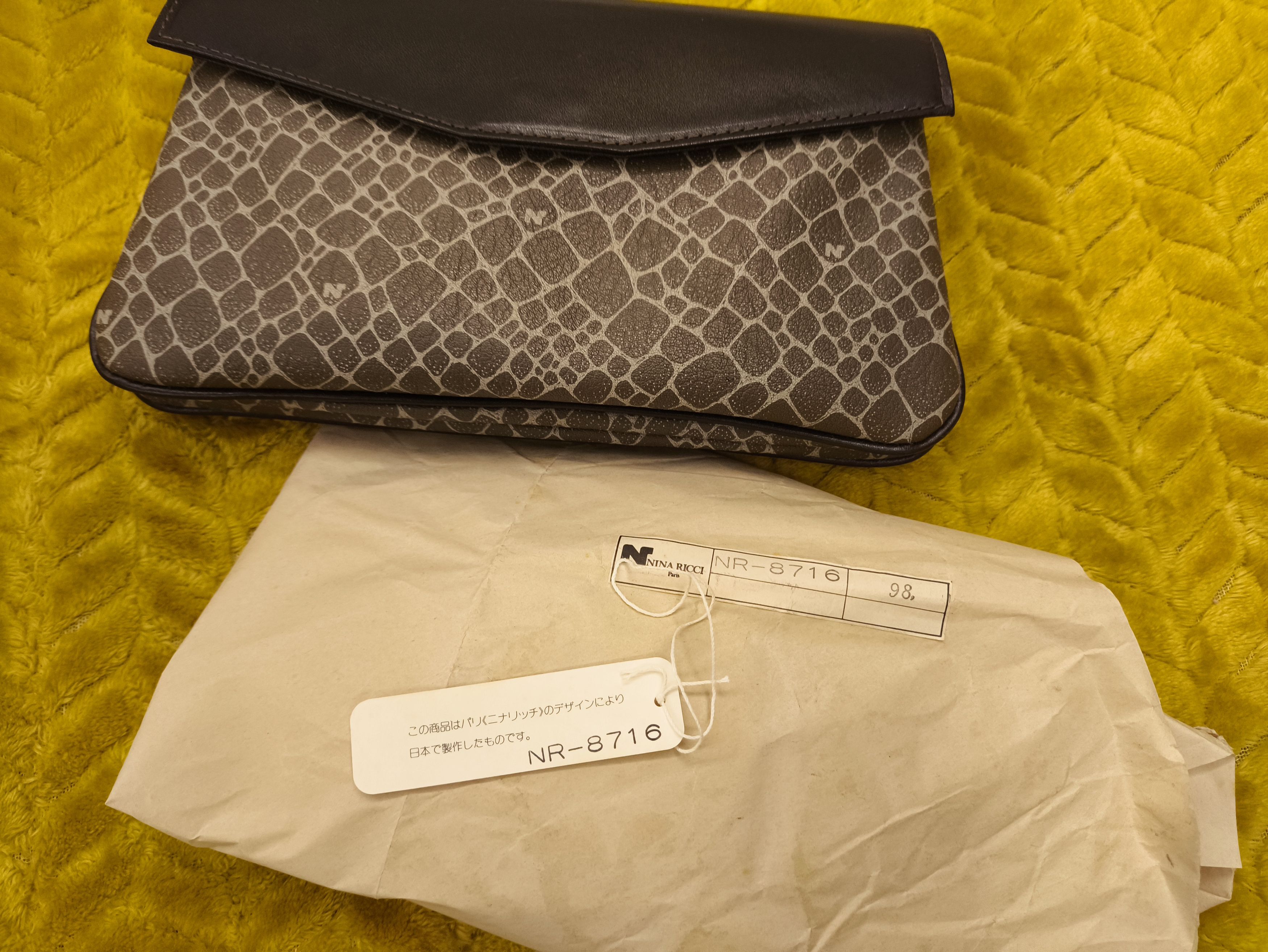 Nina Ricci VINTAGE 90S NINA RICCI CLUTCHES BAG Size ONE SIZE - 1 Thumbnail