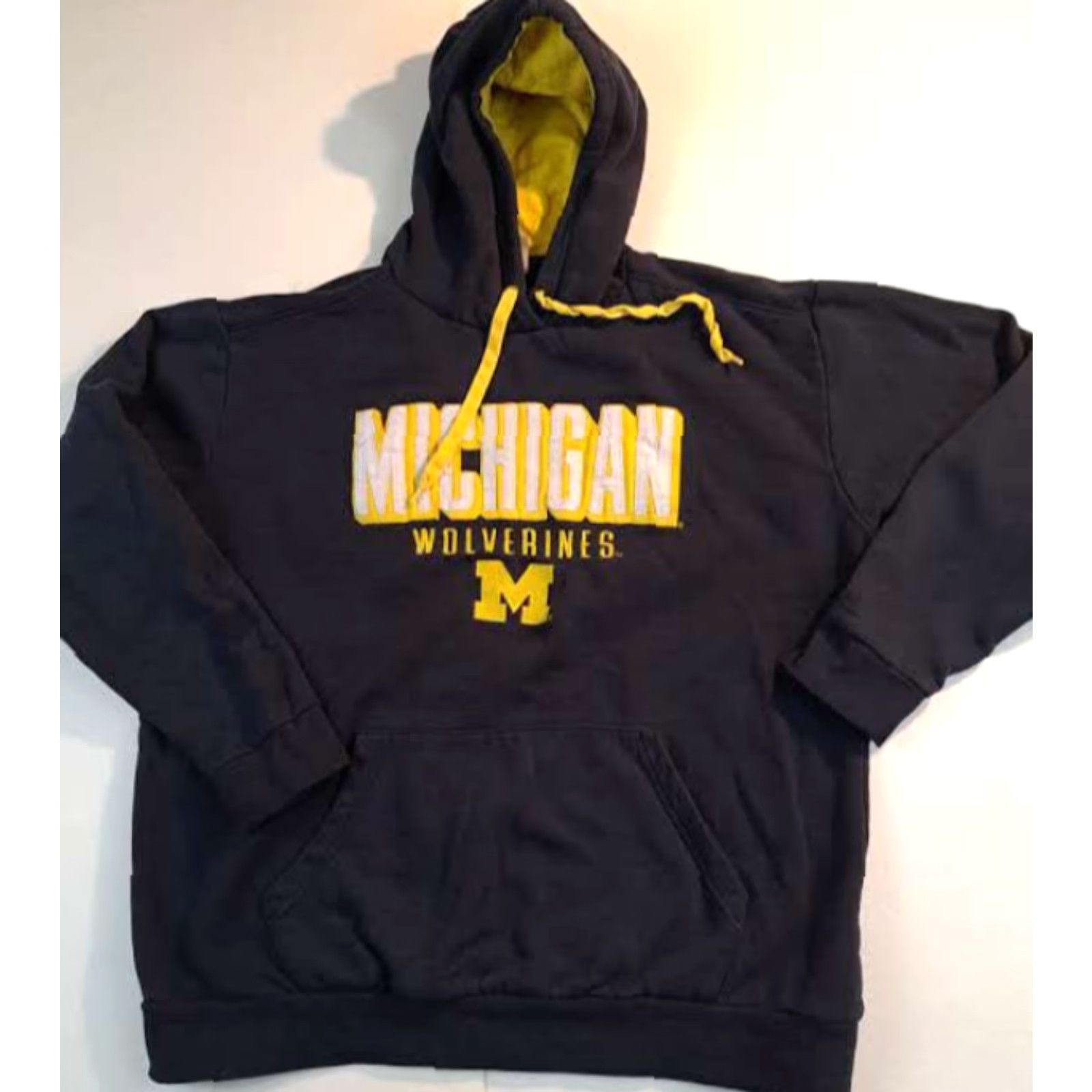 Champion Michigan Wolverines Champion Hooded Sweatshirt X-Lagre Jacket Size US XL / EU 56 / 4 - 3 Thumbnail