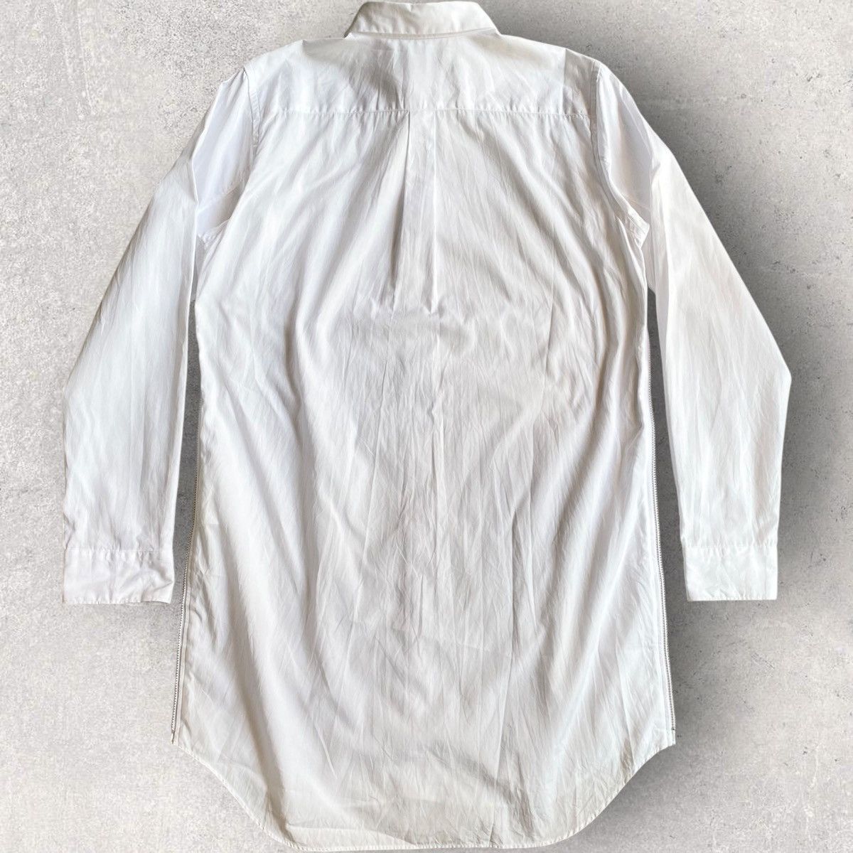 Comme des Garcons Fall21 Black CDG Side Zip Long Shirt Size US M / EU 48-50 / 2 - 5 Thumbnail