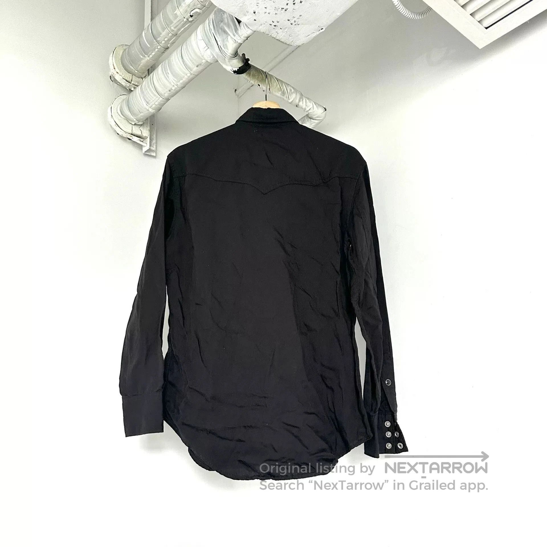 Saint Laurent Paris Saint Laurent YSL Gemstone Button Shirt. Size US M / EU 48-50 / 2 - 2 Thumbnail