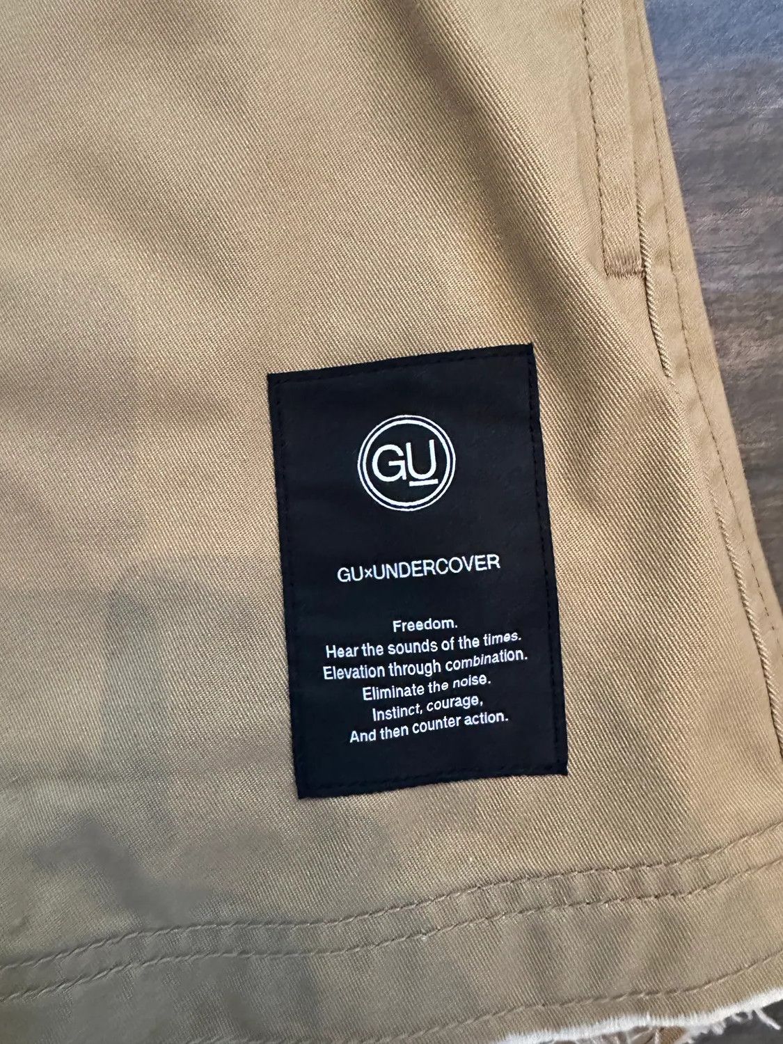Undercover GU Undercover Frayed Twill Military Jacket Size US L / EU 52-54 / 3 - 6 Thumbnail