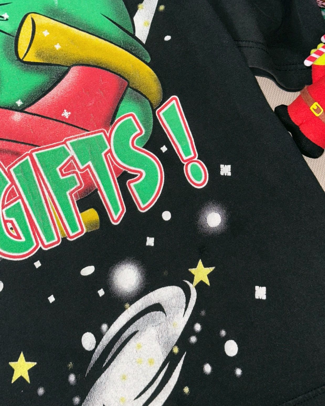 Cartoon Network × Disney × Vintage VINTAGE 1997 MARVIN THE MARTIAN BEWARE ALIENS BEARING X-MAS Size US L / EU 52-54 / 3 - 5 Thumbnail