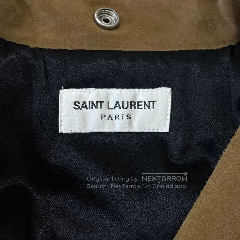 Saint Laurent Paris Saint Laurent Paris Real Leather Fringe Biker Jacket Size XS / US 0-2 / IT 36-38 - 3 Thumbnail