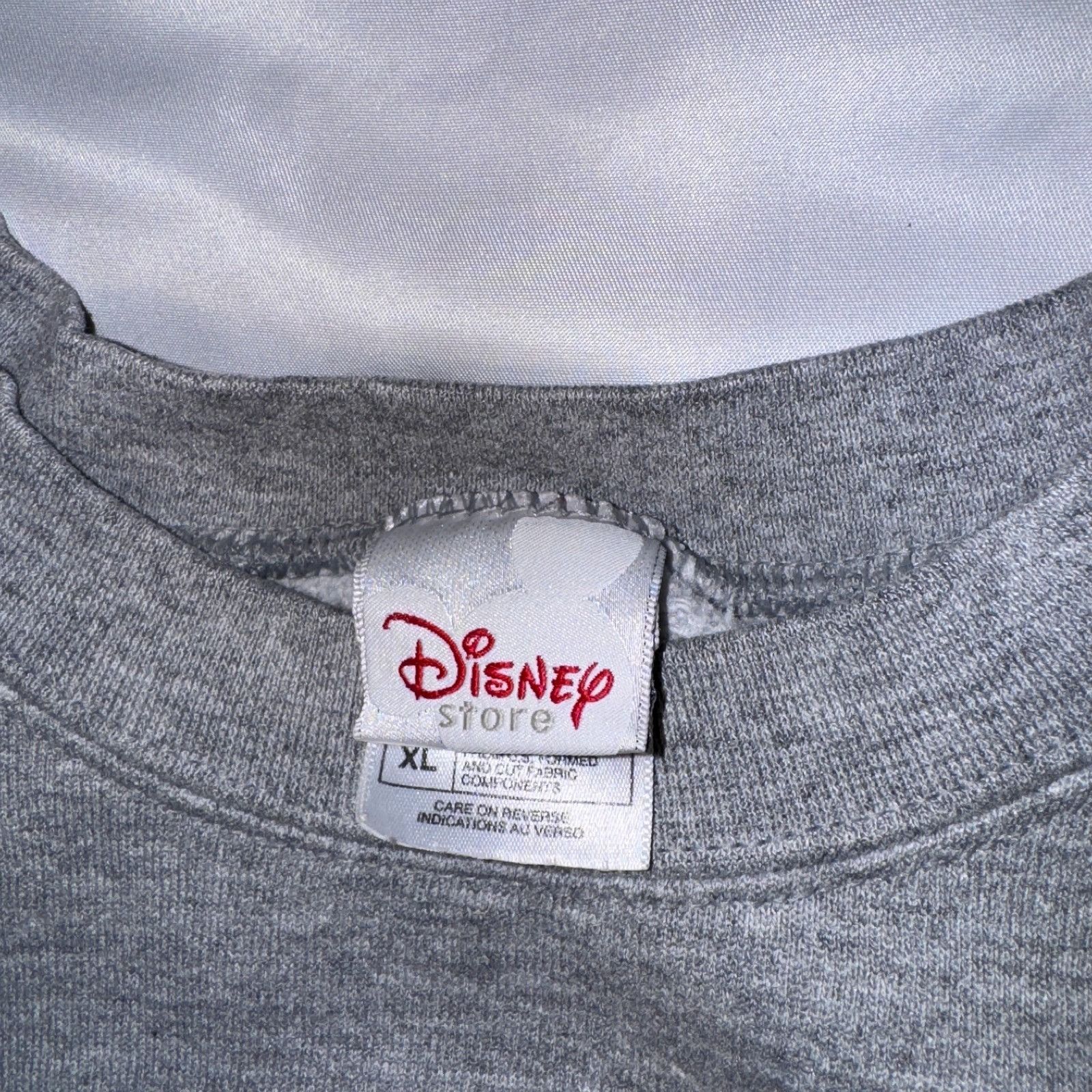 Disney Vintage Mickey Mouse Disney Store Sweatshirt XL Gray AOP Gra Size US XL / EU 56 / 4 - 2 Thumbnail
