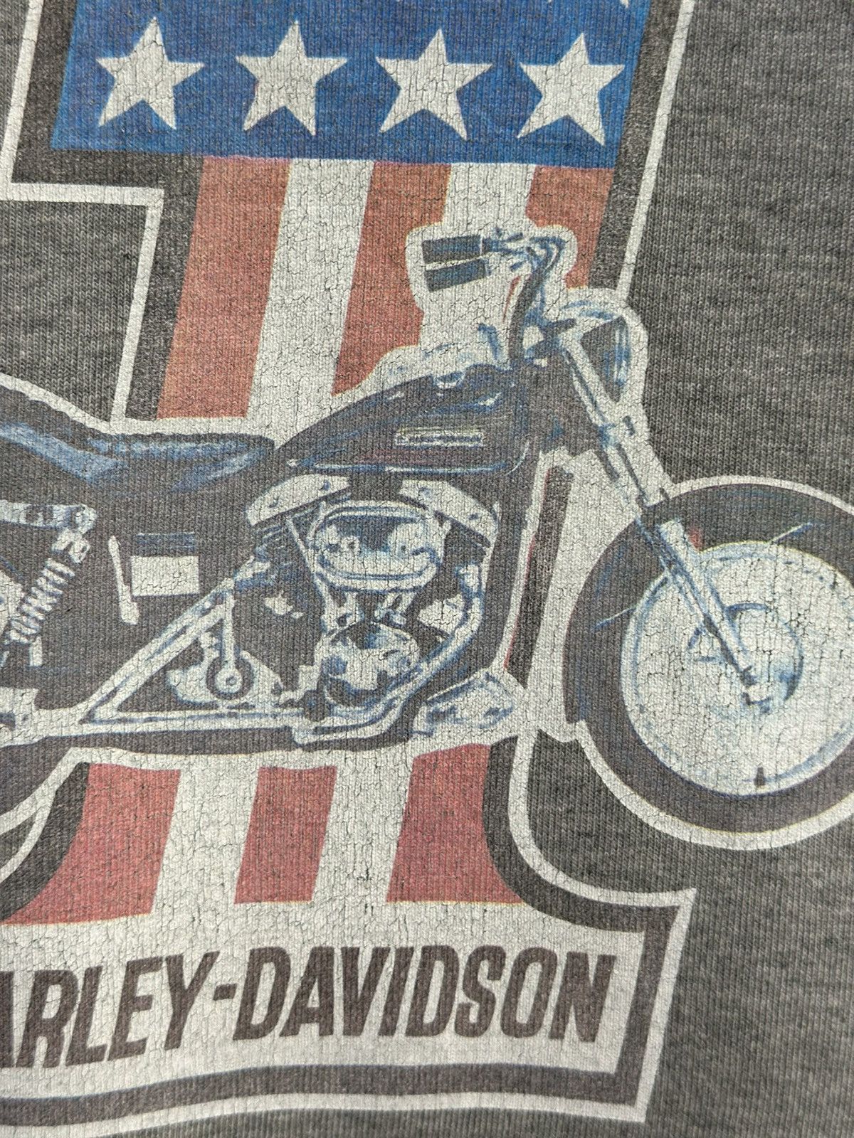 Harley Davidson Vintage Harley Davidson Faded Tee Size US M / EU 48-50 / 2 - 3 Thumbnail