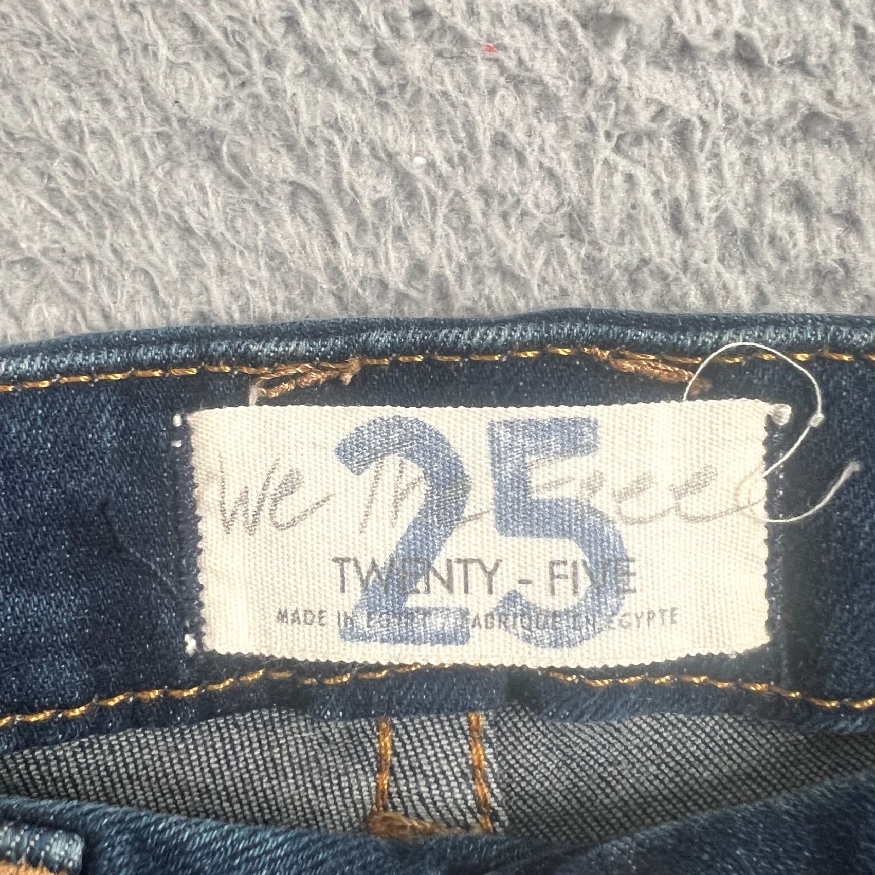 Free People Vintage Free People We the Free Women’s Skinny Jeans Size 25 Denim Boho Casual Size 42" / US 20 - 5 Thumbnail