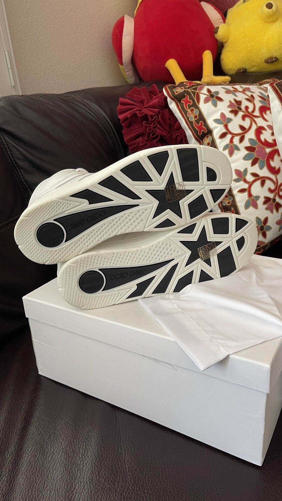 Jimmy Choo Jimmy Choo Hawaii low-top sneakers size 39 (8.5) brand new Size US 8.5 / IT 38.5 - 8 Thumbnail