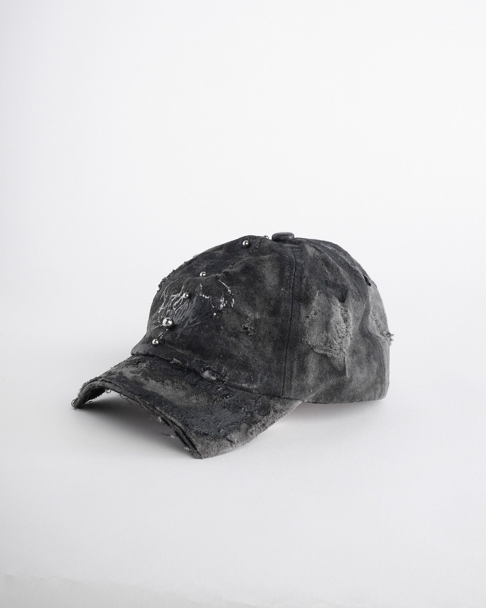 Other ASTROBOI* 'Indie XXX' Black .5 Visor Pierced Hat Size ONE SIZE - 3 Thumbnail