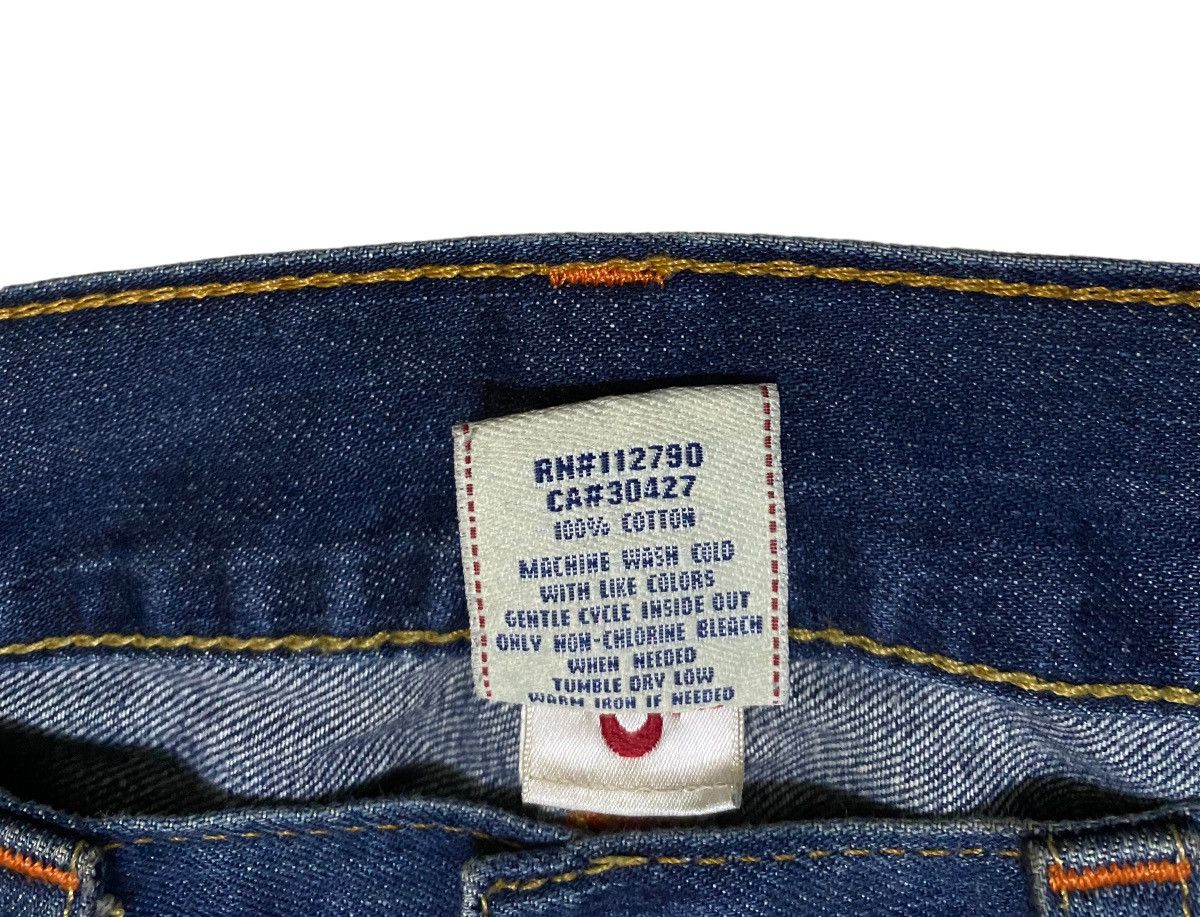 True Religion Rare Design Vintage True Religion Ricky Baggy Jeans 1990s Size US 36 / EU 52 - 12 Thumbnail
