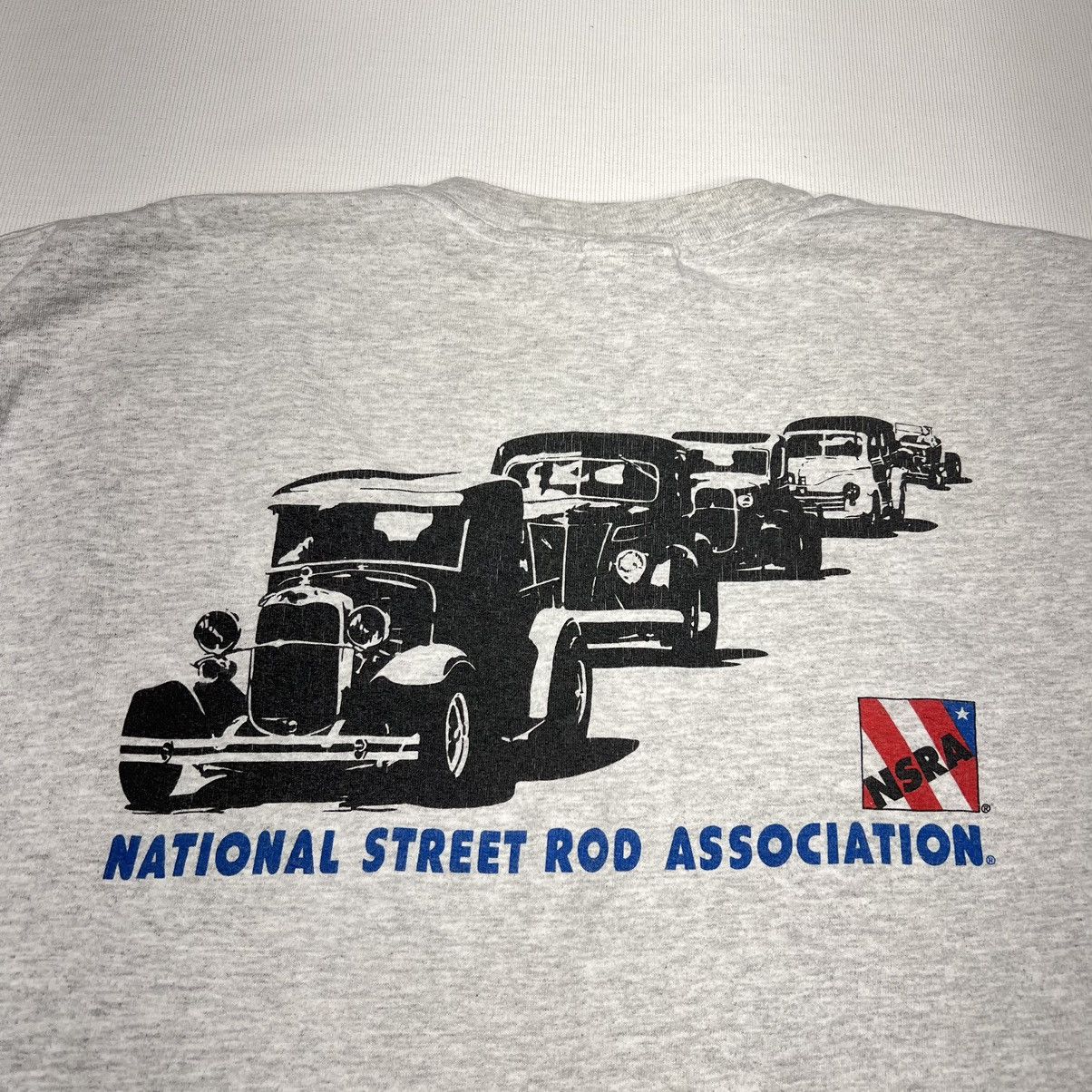 Vintage Street Rod Tee Shirt Grey Car Classic NSRA Auto Graphic 2000 Size US XL / EU 56 / 4 - 15 Thumbnail