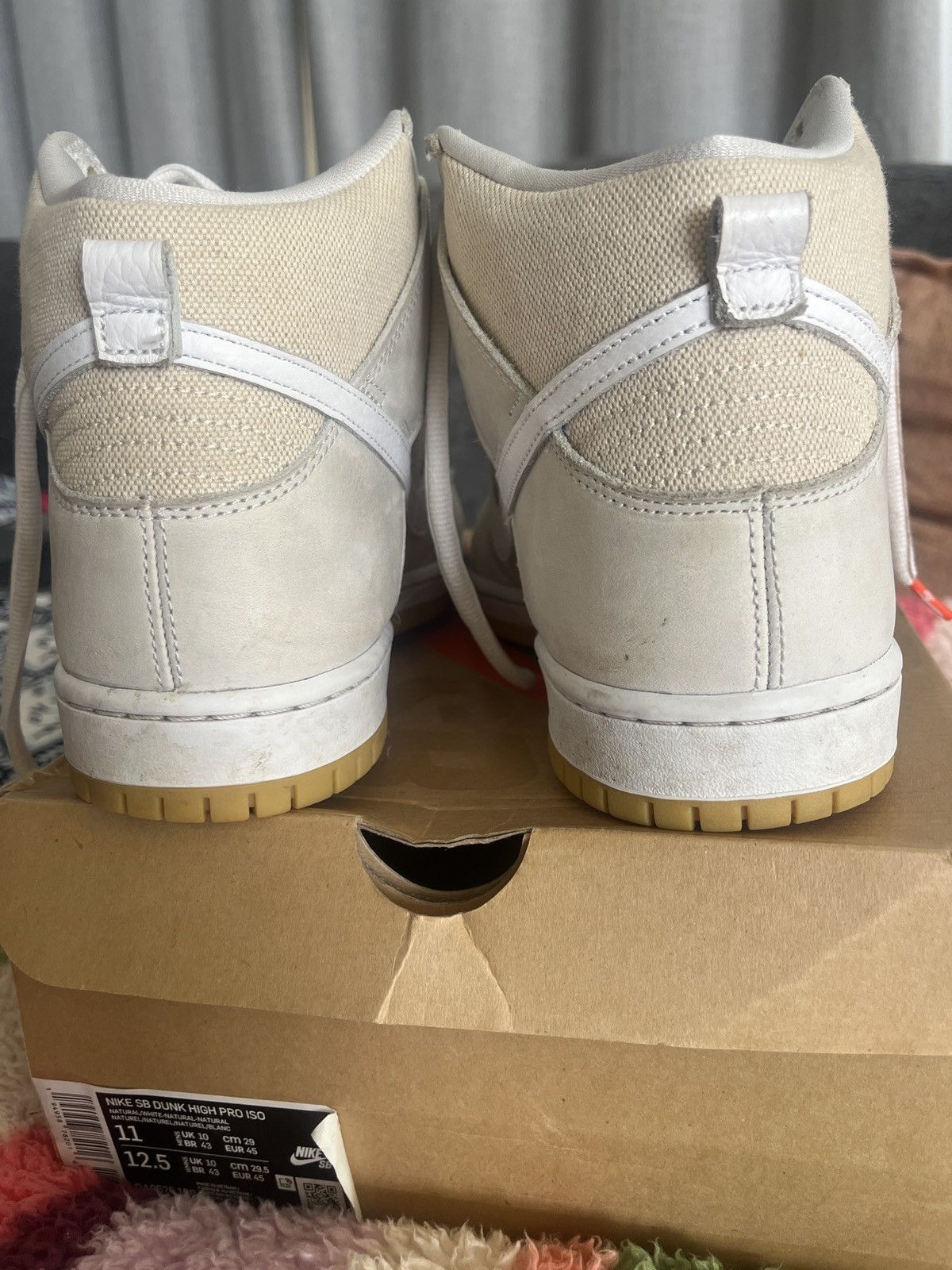 Nike SB NIKE SB DUNK HIGH PRO ISO Size US 11 / EU 44 - 7 Thumbnail