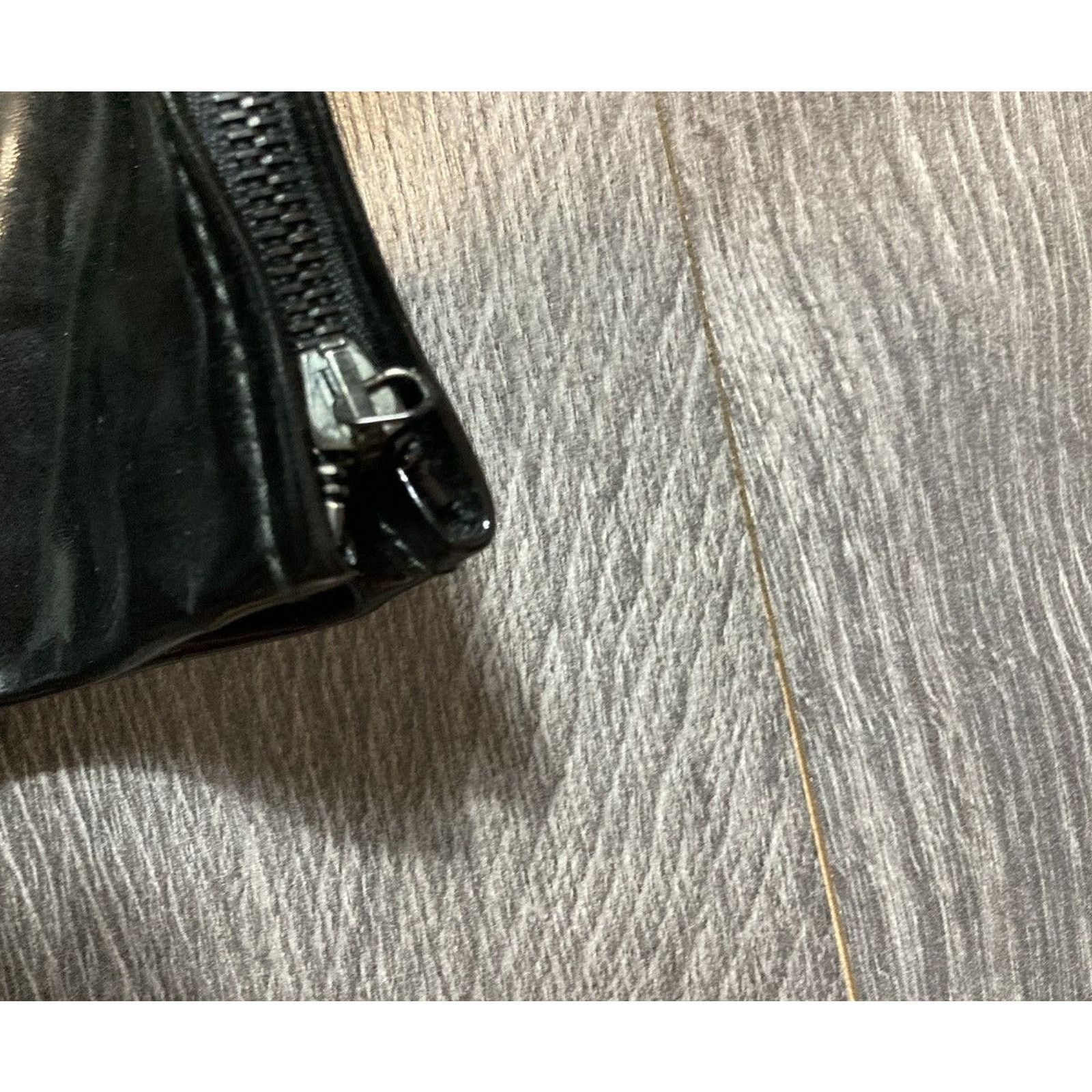 Alexander McQueen × Vintage RARE❗️Alexander McQueen latex biker zipper pants Size 28" / US 6 / IT 42 - 8 Thumbnail