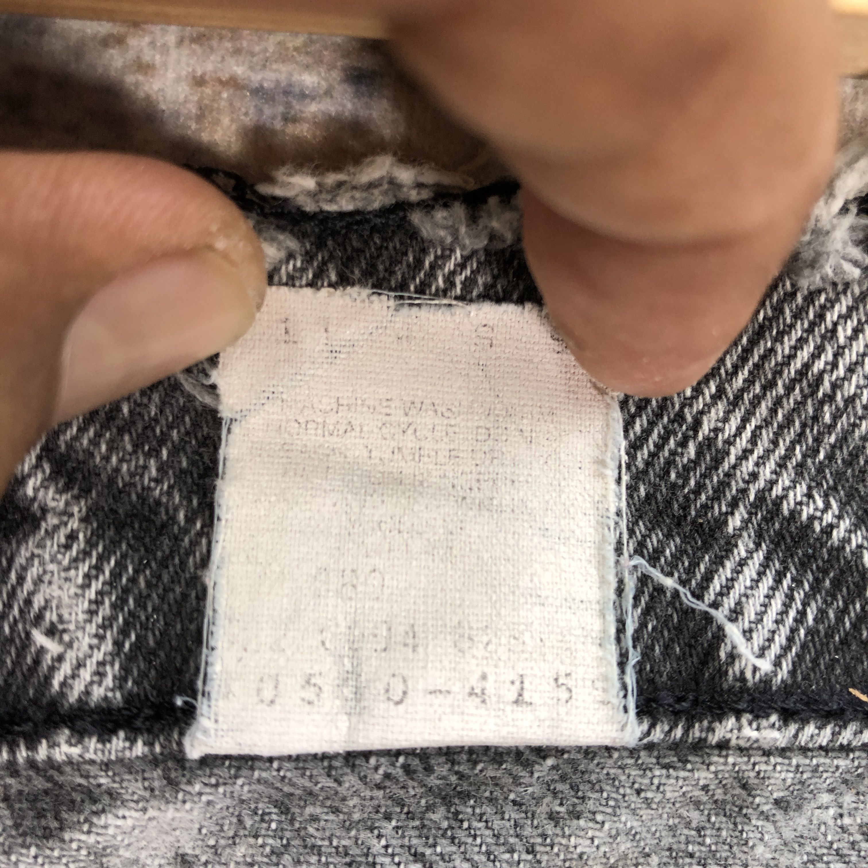 Levi's Vintage Levis 550 Stonewash Faded Black Jeans Ash Gray Denim Size 26" / US 2 / IT 38 - 10 Thumbnail