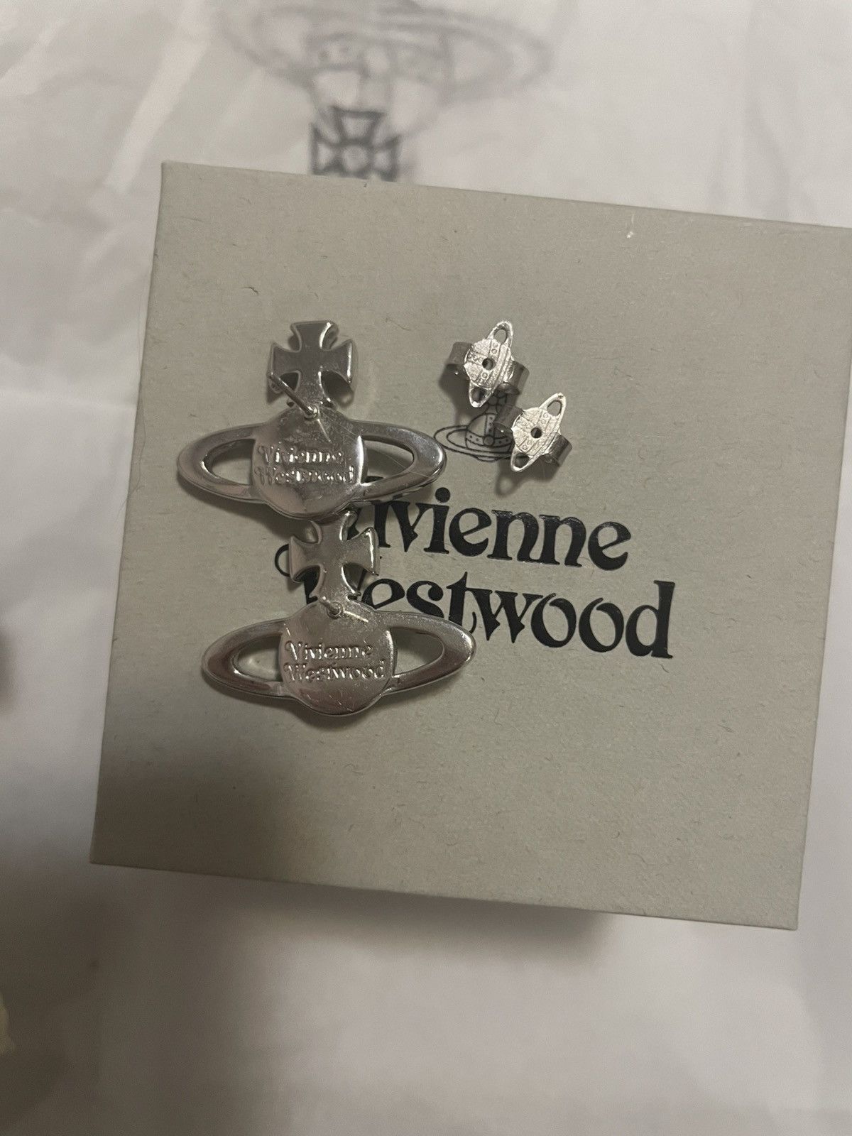 Vivienne Westwood Vivienne Westwood Mayfair Bas Relief Earring Size ONE SIZE - 6 Thumbnail