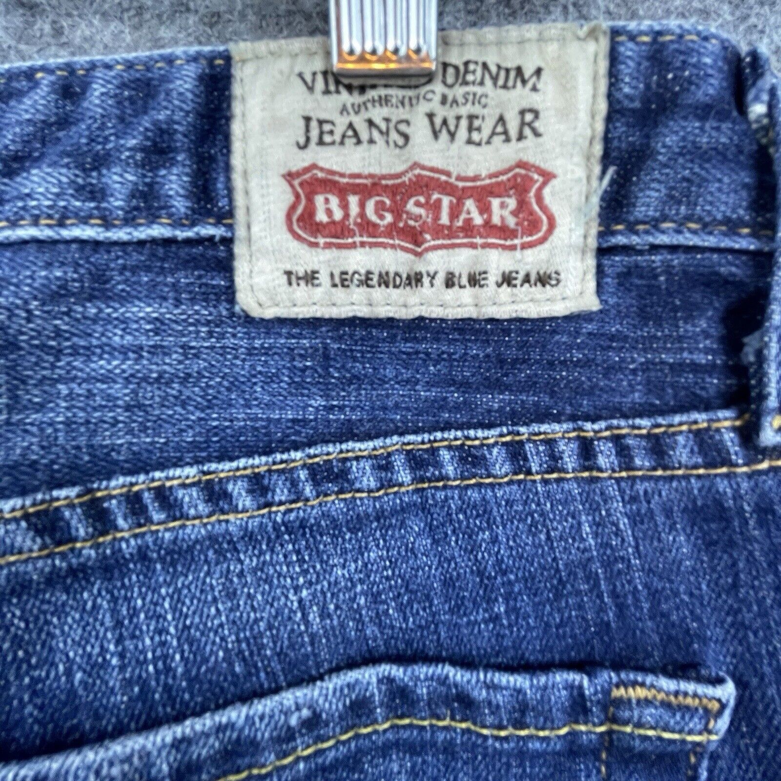 Big Star Big Star Jeans Womens 30 Rikki Low Rise Straight Cropped USA Size 30" / US 8 / IT 44 - 3 Thumbnail