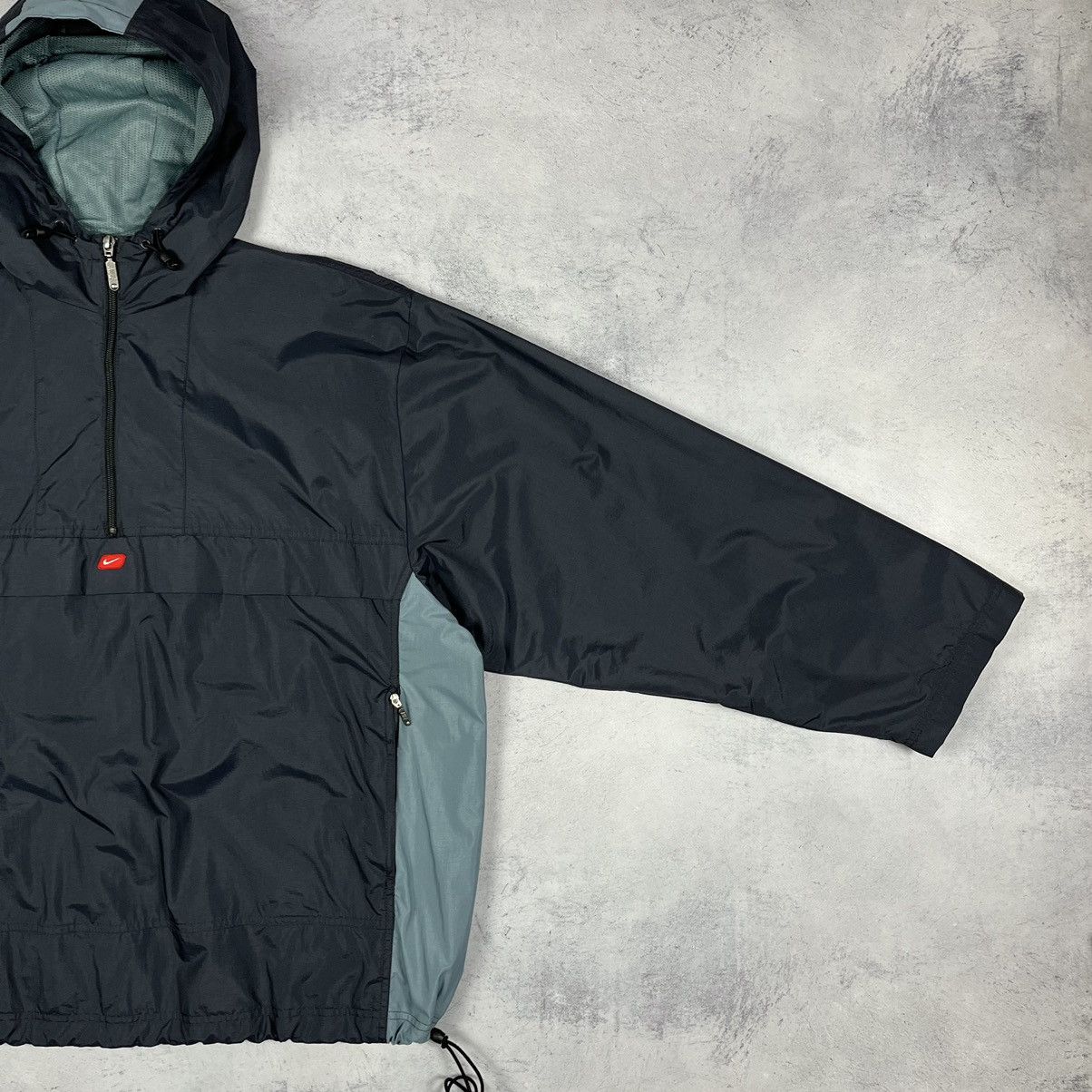 Nike Vintage Nike swoosh ninja nylon anorak light jacket 90’s Size US L / EU 52-54 / 3 - 3 Thumbnail