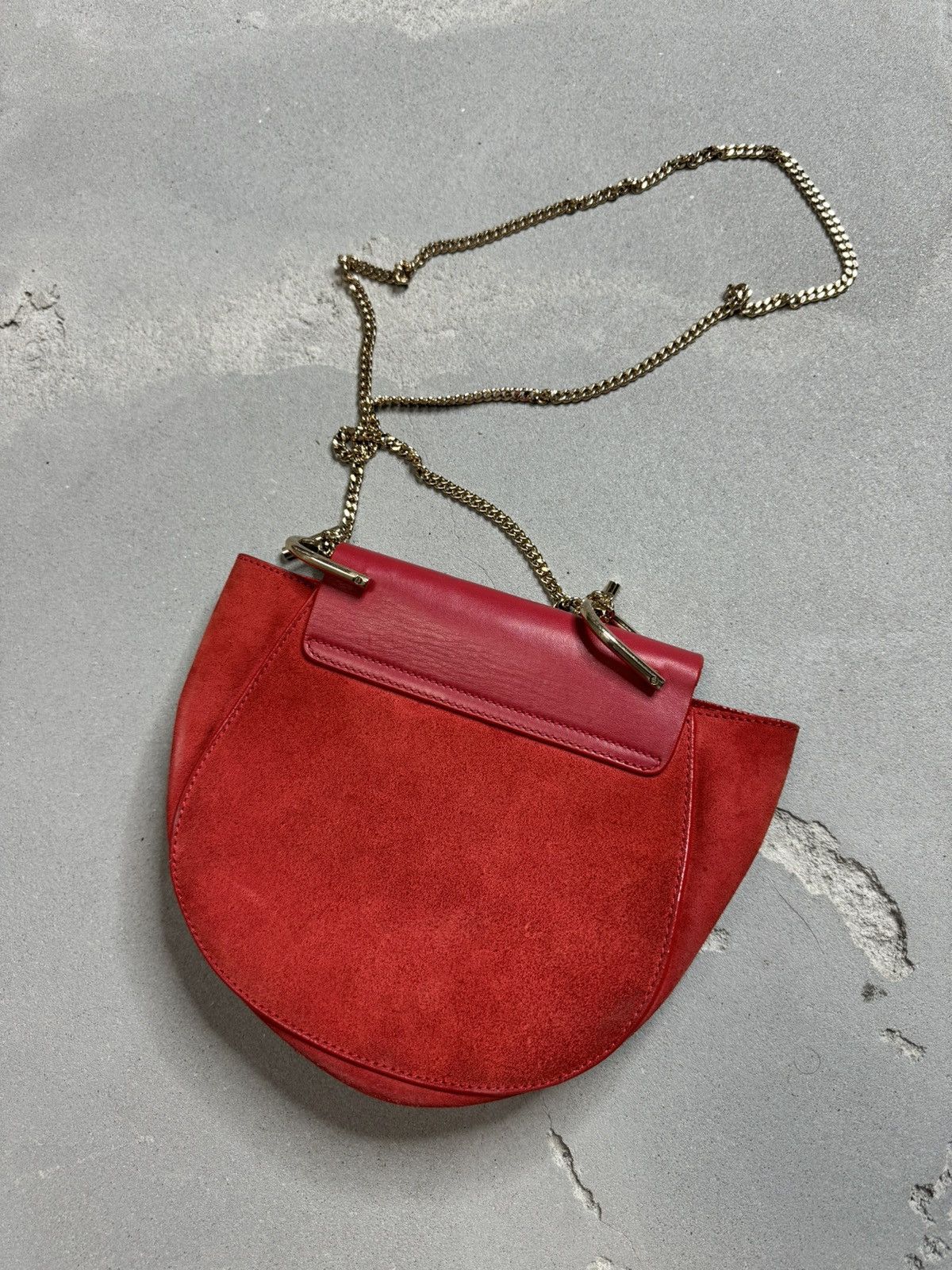 Chloe Leather and Suede Drew Bag Size ONE SIZE - 2 Thumbnail