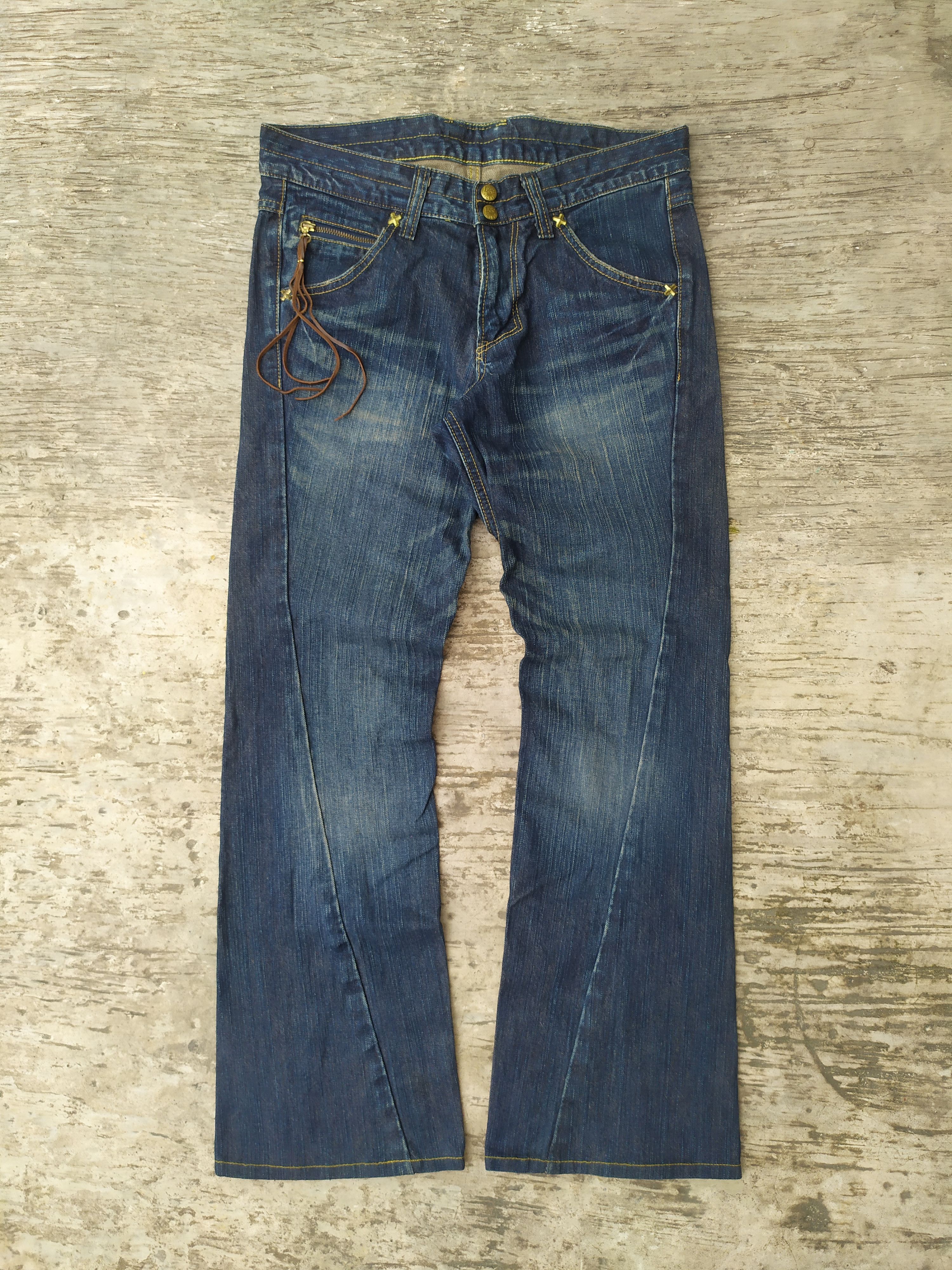 If Six Was Nine Lee Riders Flared Jeans Size US 32 / EU 48 - 2 Thumbnail