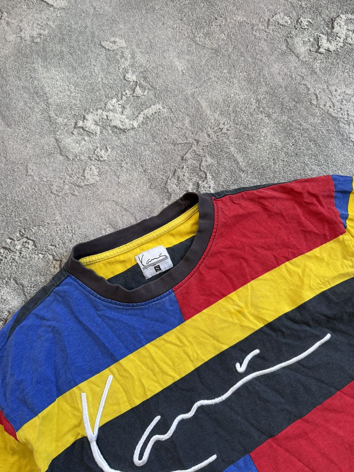 Karl Kani × Vintage Karl kani S tee T-shirt polo jersey skateboarding 00s faded Size US S / EU 44-46 / 1 - 8 Thumbnail