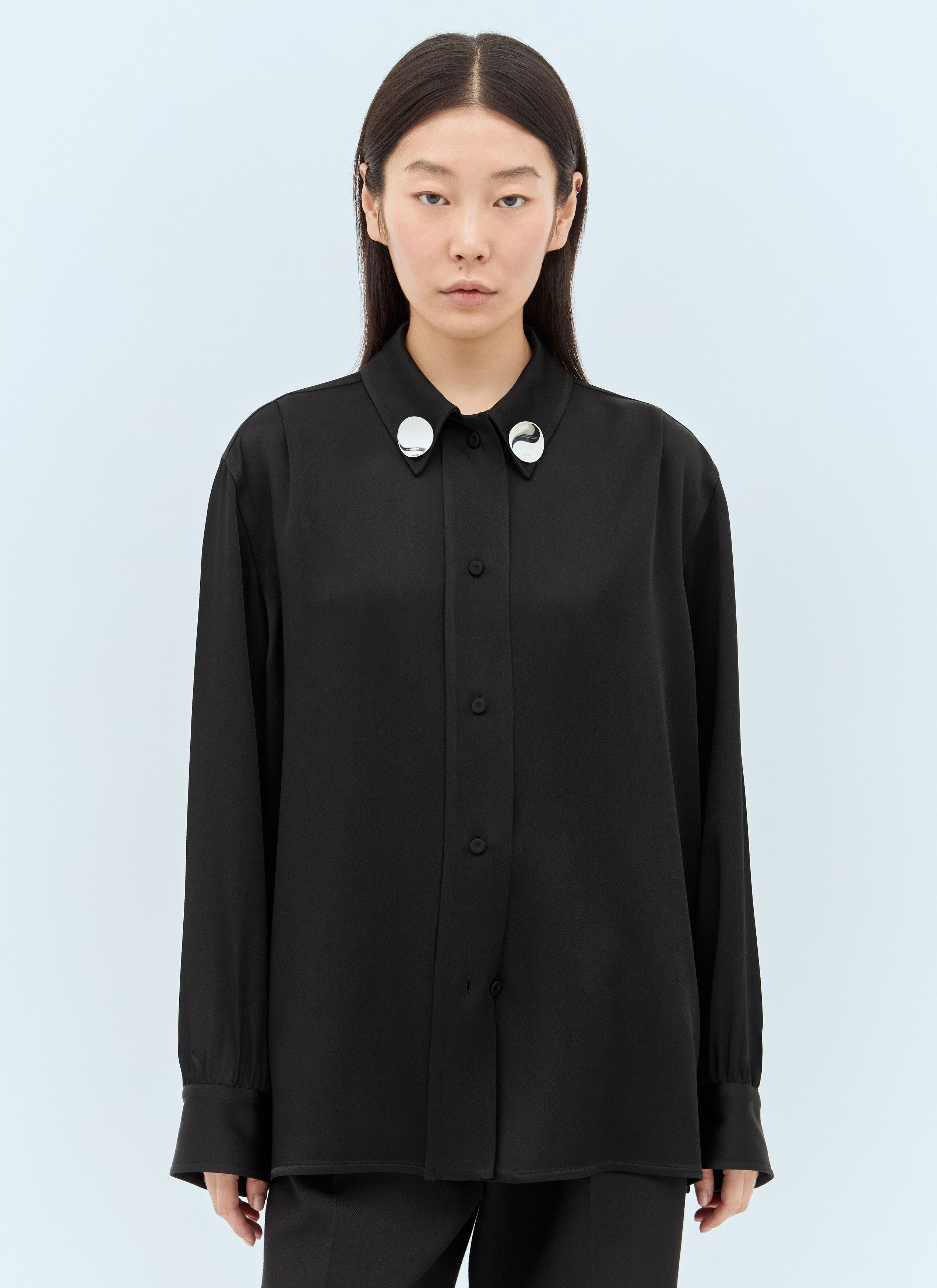 Jil Sander Satin Shirt Size XS / US 0-2 / IT 36-38 - 1 Thumbnail