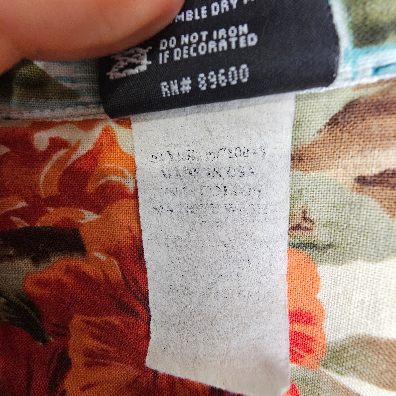 Vintage Vintage Gordon Biersch Mens Tropical Hawaiian Shirt Sz L Size US L / EU 52-54 / 3 - 9 Thumbnail