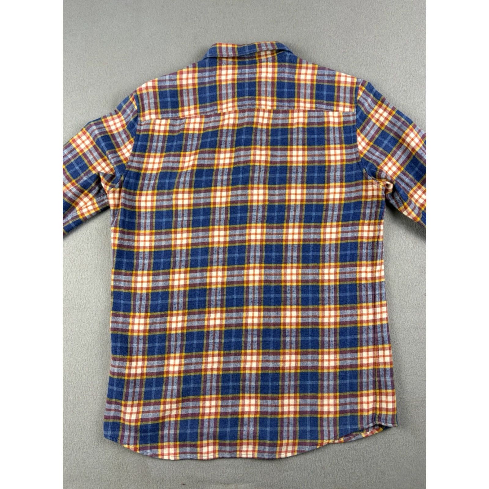Vintage VINTAGE APC Rue Madame Paris Shirt Mens XS Blue Plaid Heavy Flannel Button Up Size US XS / EU 42 / 0 - 4 Thumbnail