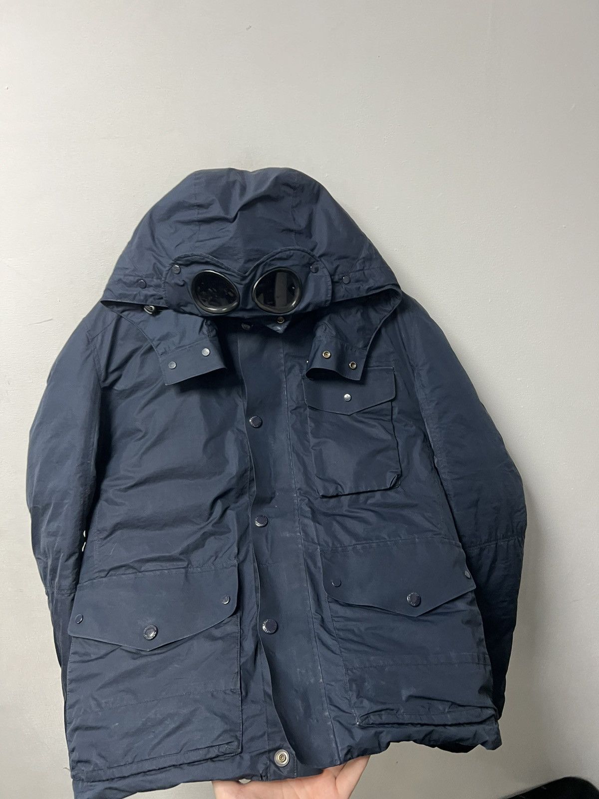 C.P. Company Vintage CP Company Goggle Down Puffer Jacket Hooded Casual Size US M / EU 48-50 / 2 - 4 Thumbnail