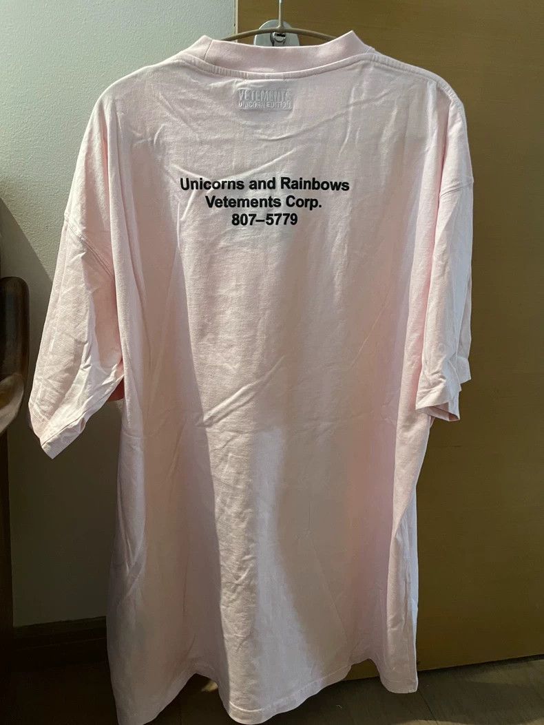 Vetements Vetements Trendy Unicorn T-Shirt, Size S Size US S / EU 44-46 / 1 - 2 Thumbnail