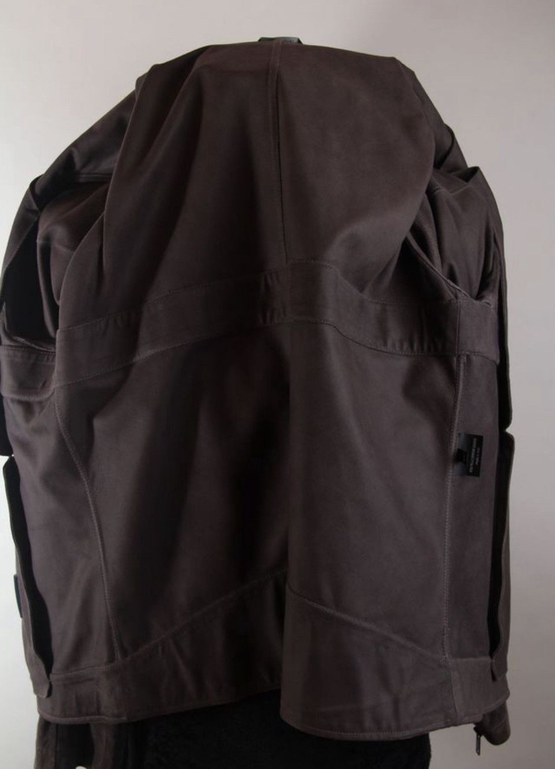 Gucci Gucci x Tom Ford 2004 Cafe Racer Leather Biker Jacket Size US L / EU 52-54 / 3 - 5 Thumbnail