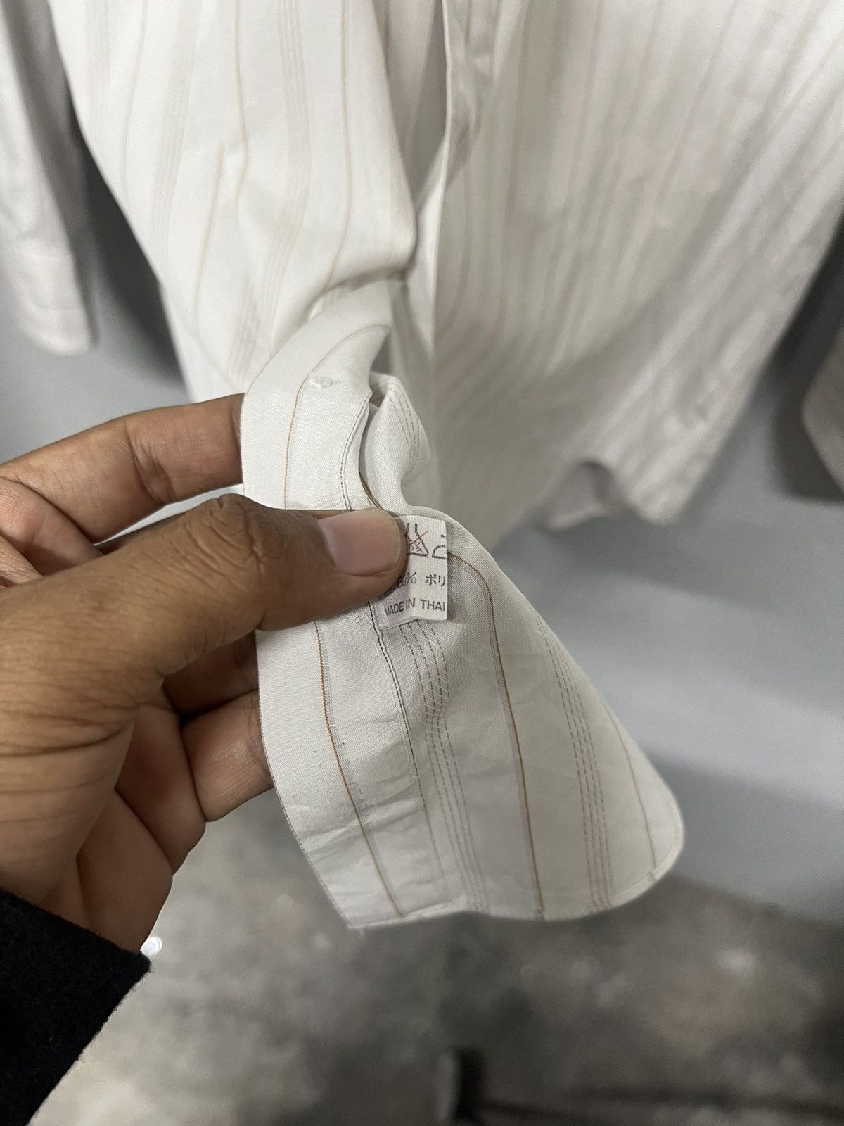 Issey Miyake IM miyake design studio issey miyake stripe shirt Size US L / EU 52-54 / 3 - 6 Thumbnail