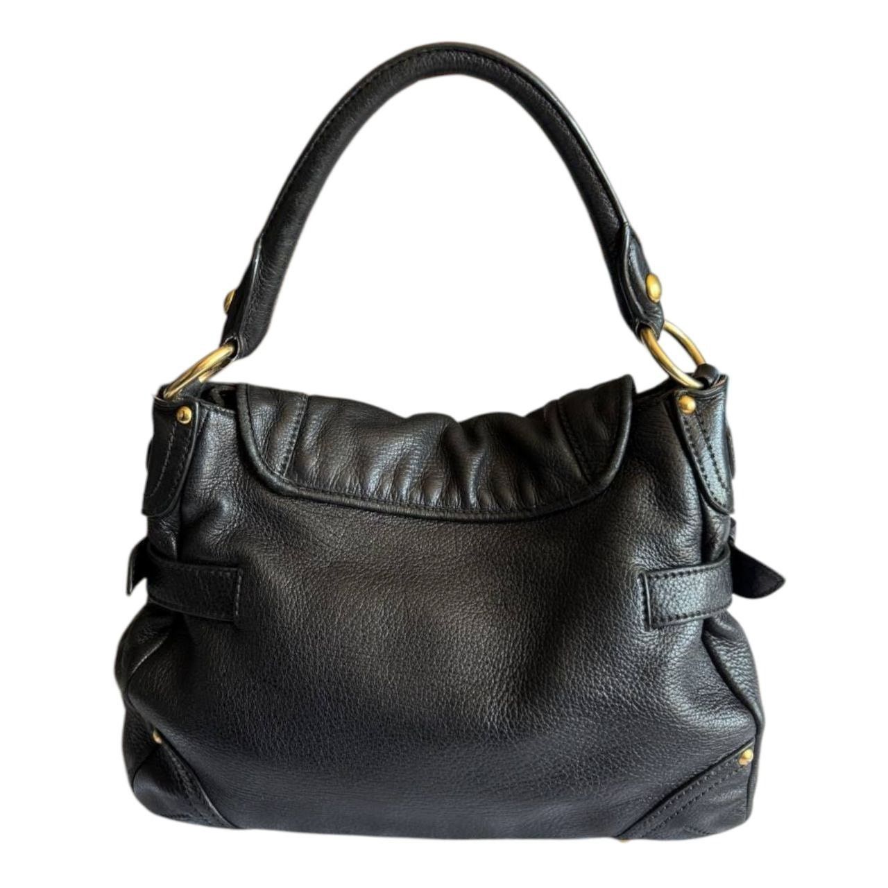 Car Shoe The Original Car Shoe Black Leather Tote Bag Size ONE SIZE - 2 Thumbnail