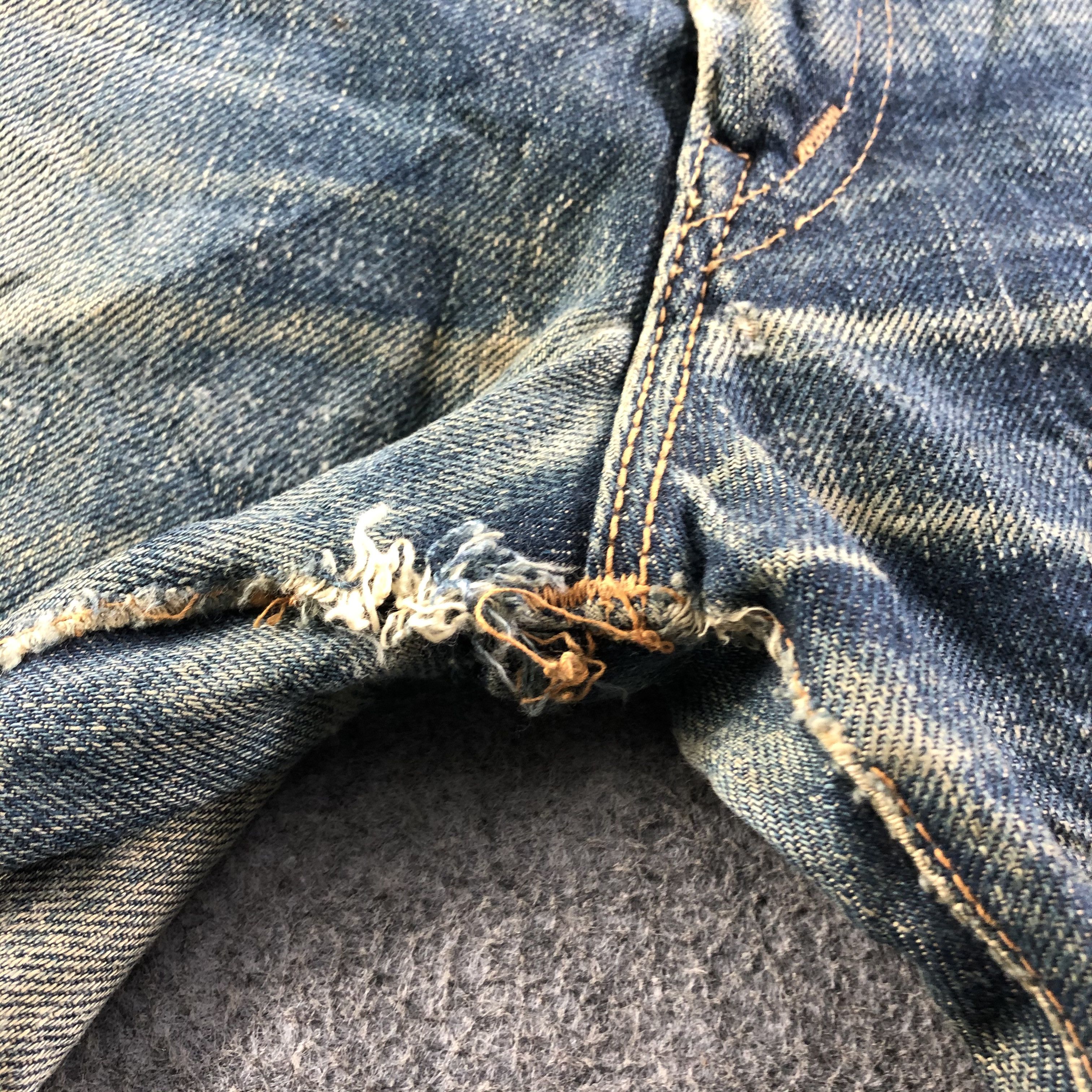 Japanese Brand Vintage Psycho Wheels Selvedge Jeans-J3784 Size US 29 - 10 Thumbnail