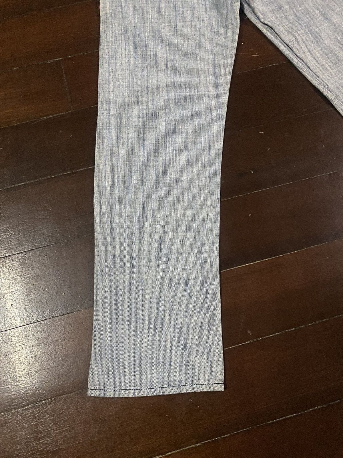 Iron Heart VTG SUGAR CANE LOT 286 WIDE LEG LIMITED HARD FABRIC Size US 30 / EU 46 - 6 Thumbnail
