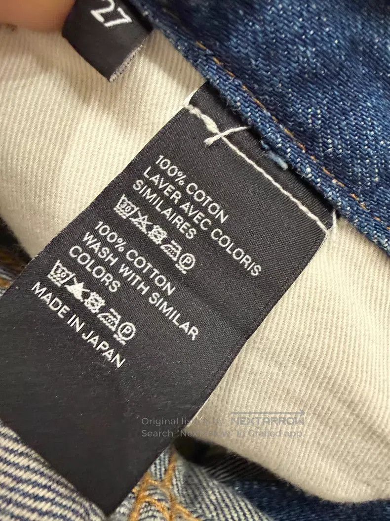 Celine Celine Washed Straight Leg Denim Pants i Size US 27 - 4 Thumbnail